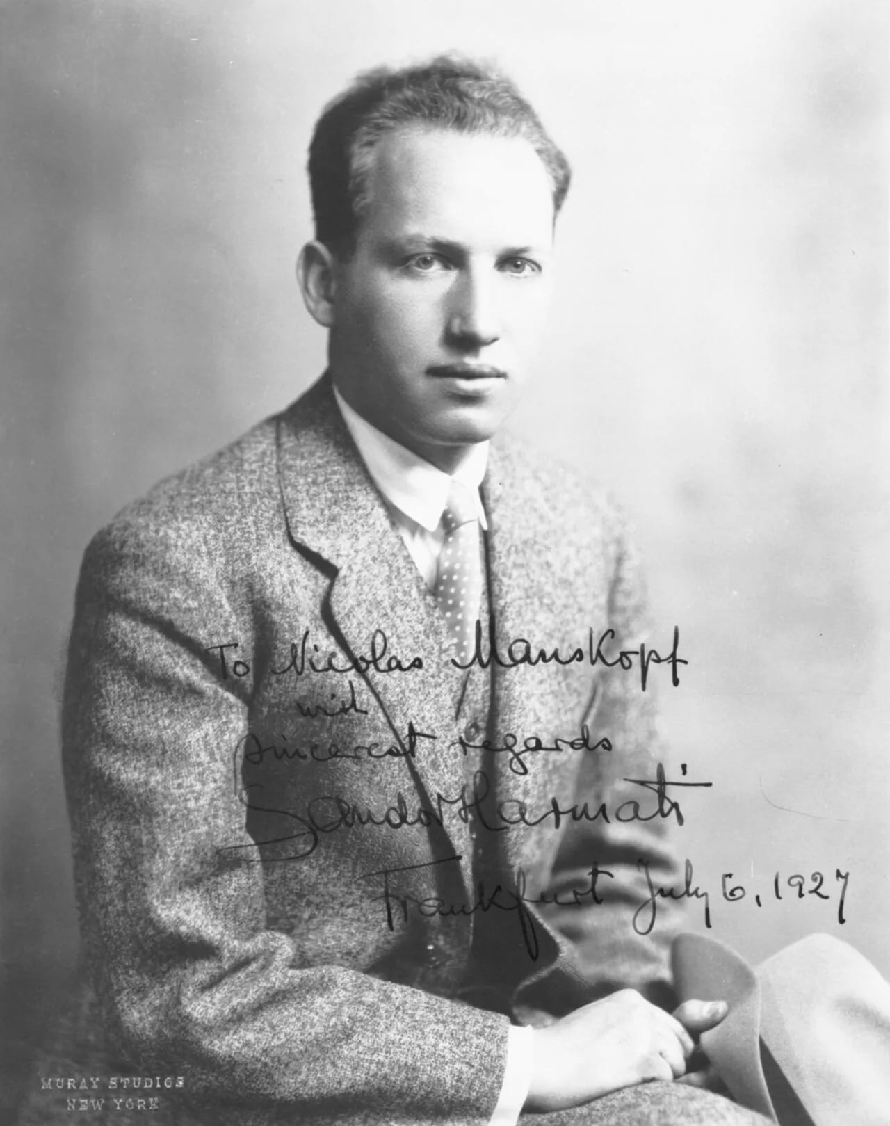 Portrait of Sandor Harmati (1892–1936) – memorial page