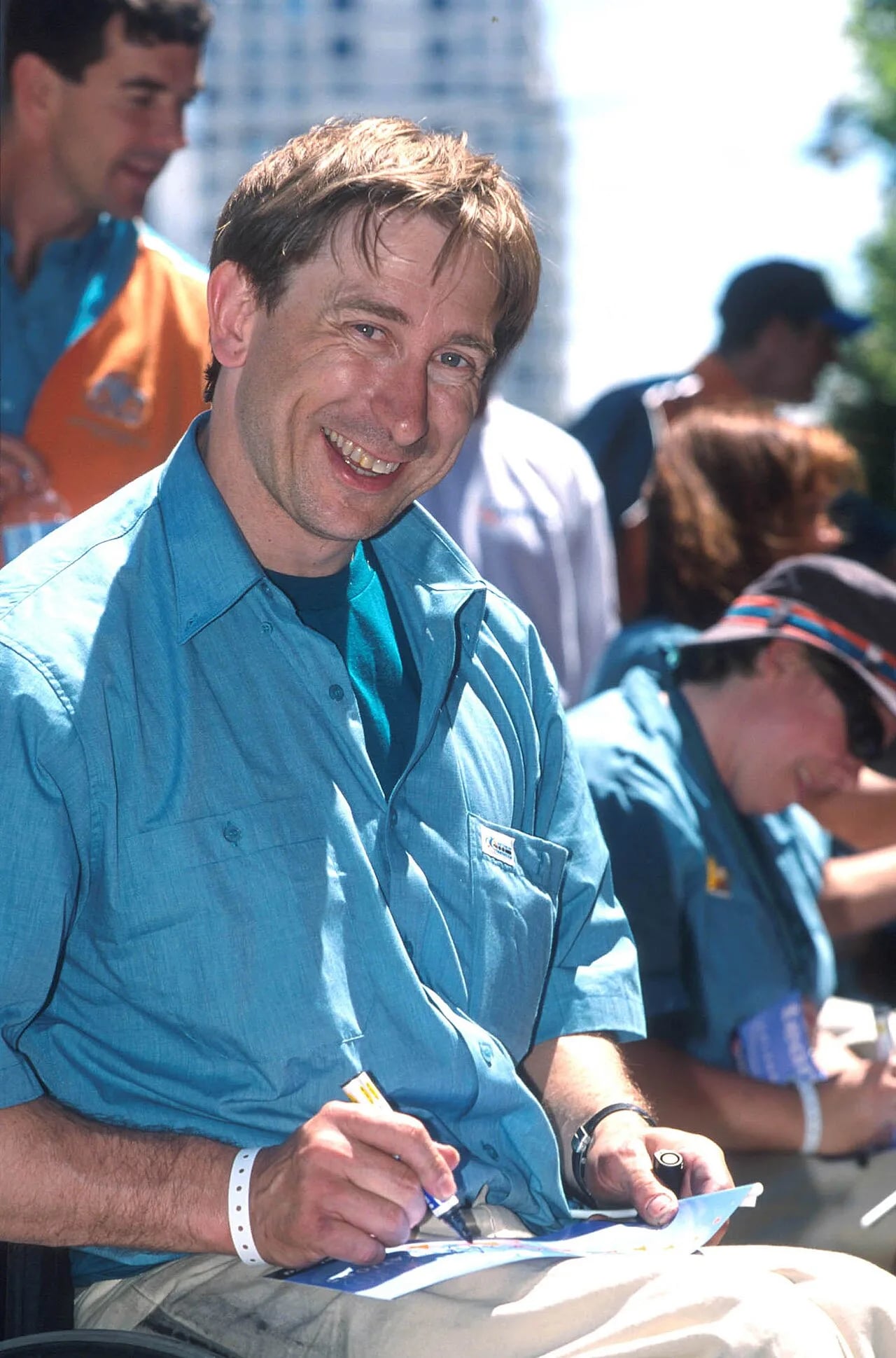 Porträt von Sandy Blythe (1962–2005) – Gedenkseite