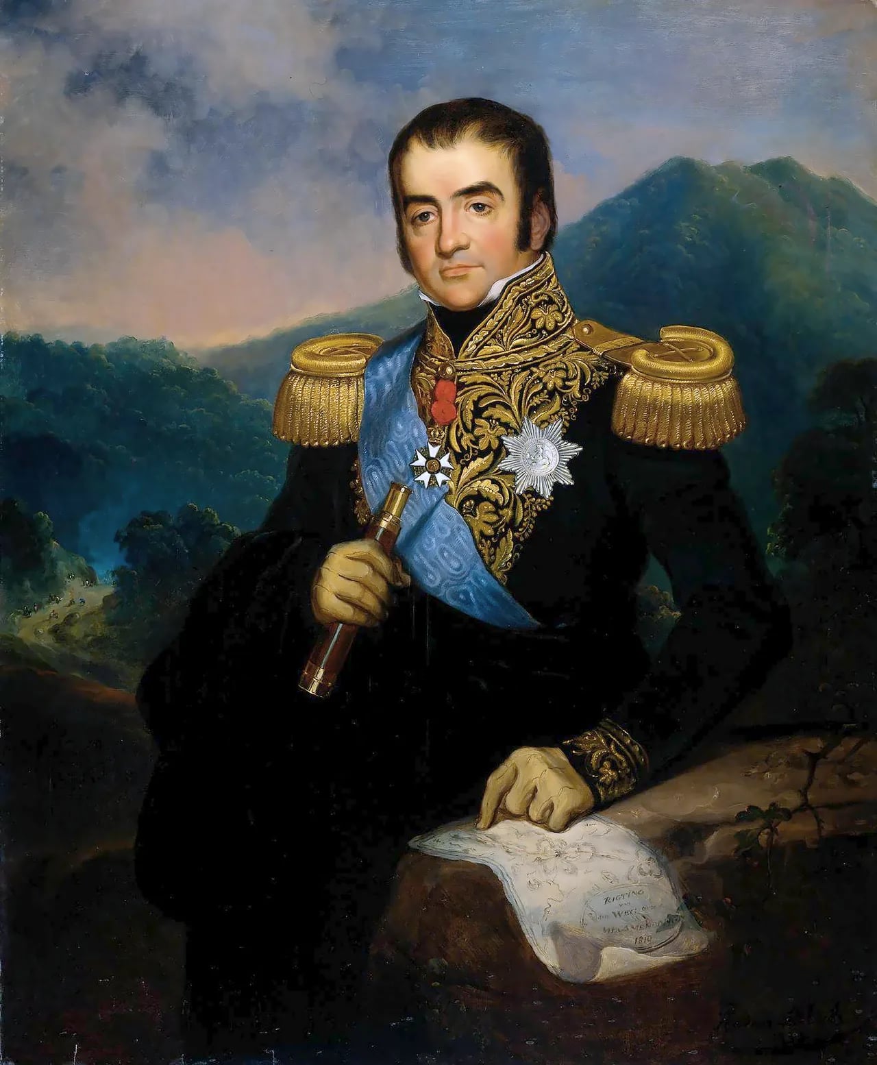 Porträt von Herman Willem Daendels (1762–1818) – Gedenkseite