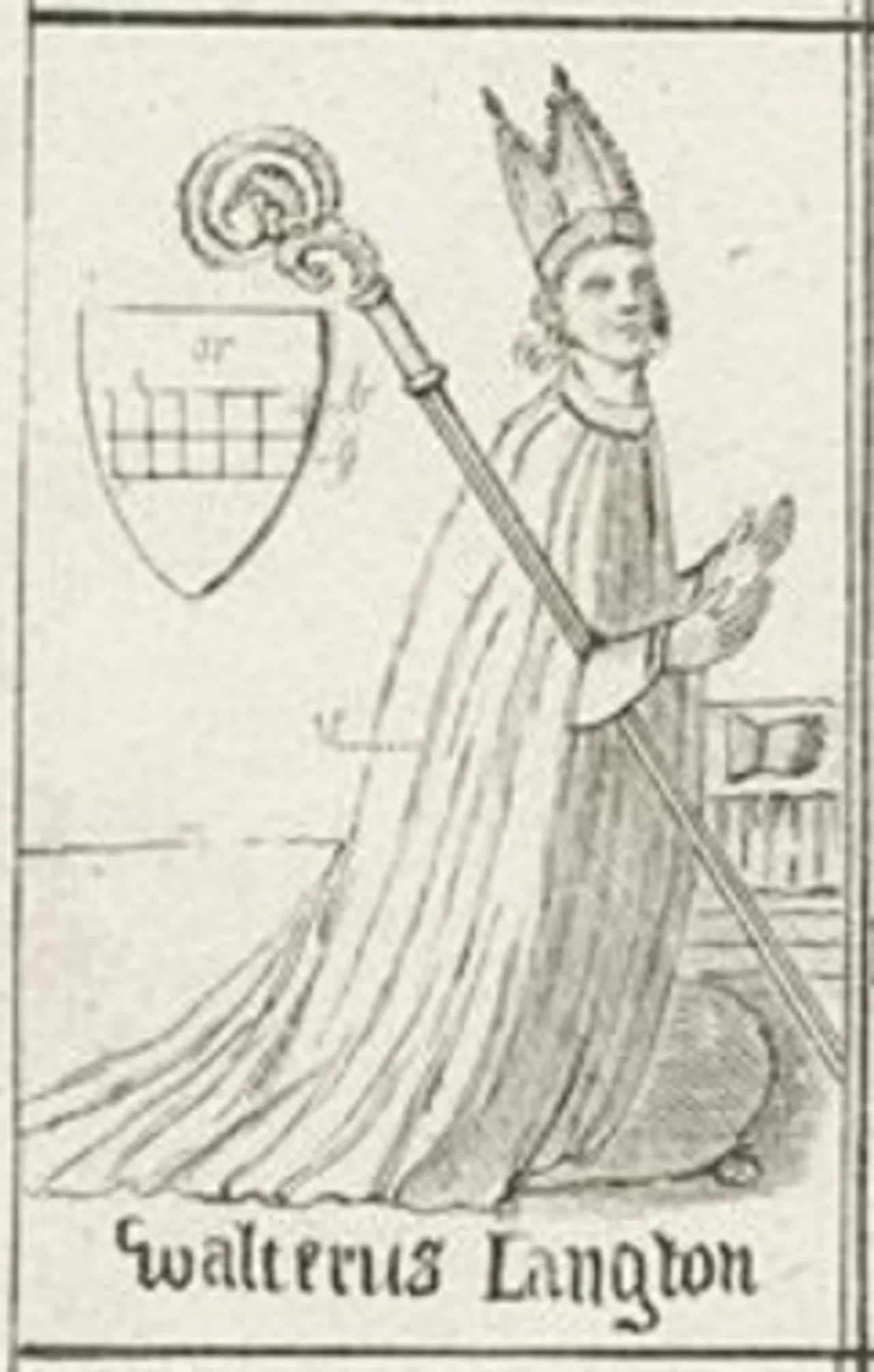 Portrait of Walter Langton (1243–1321) – memorial page