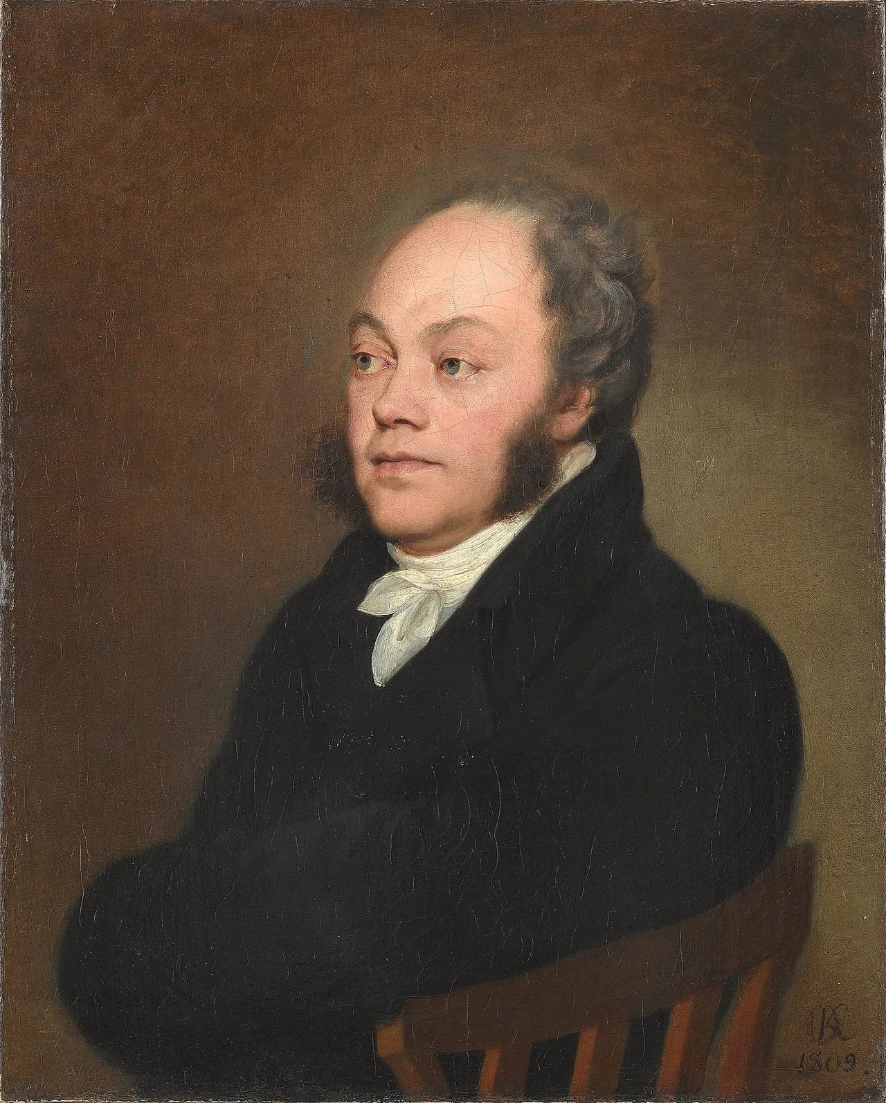 Porträt von Fjodor Wassiljewitsch Rostoptschin (1763–1826) – Gedenkseite
