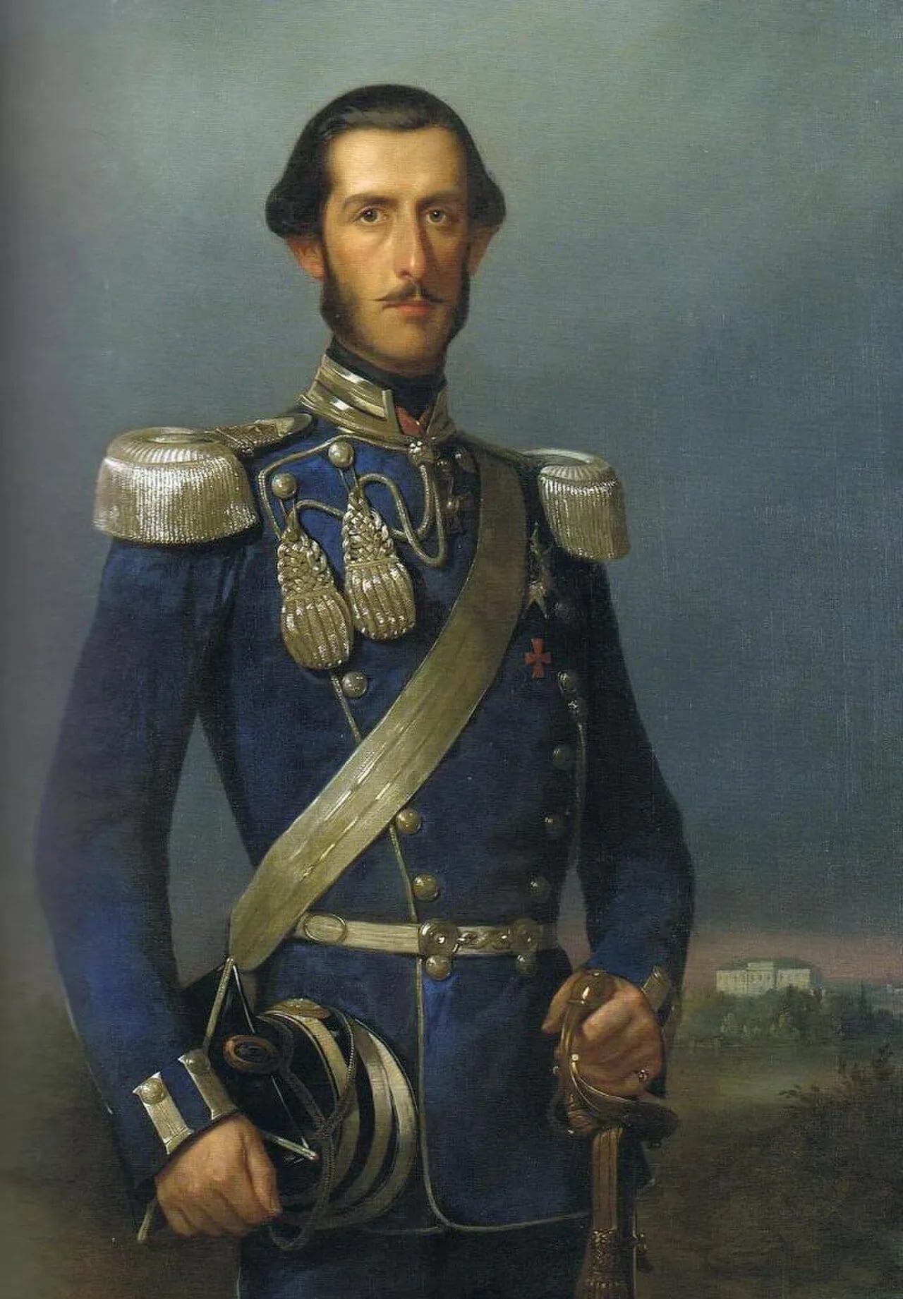 Porträt von Prince August, Duke of Dalarna (1831–1873) – Gedenkseite
