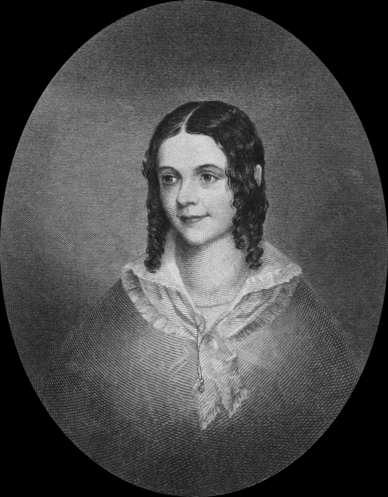 Portrait of Sarah Carter Edgarton Mayo (1819–1848) – memorial page