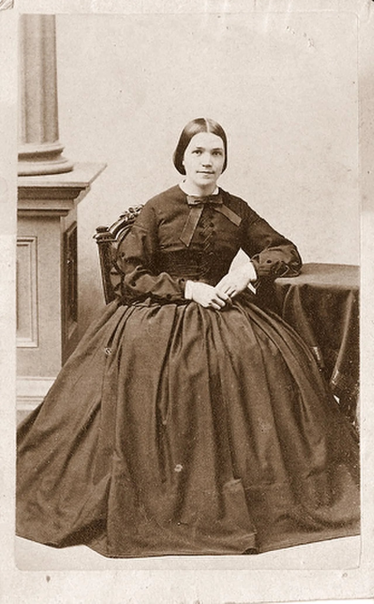Porträt von Sarah Fuller (1836–1927) – Gedenkseite
