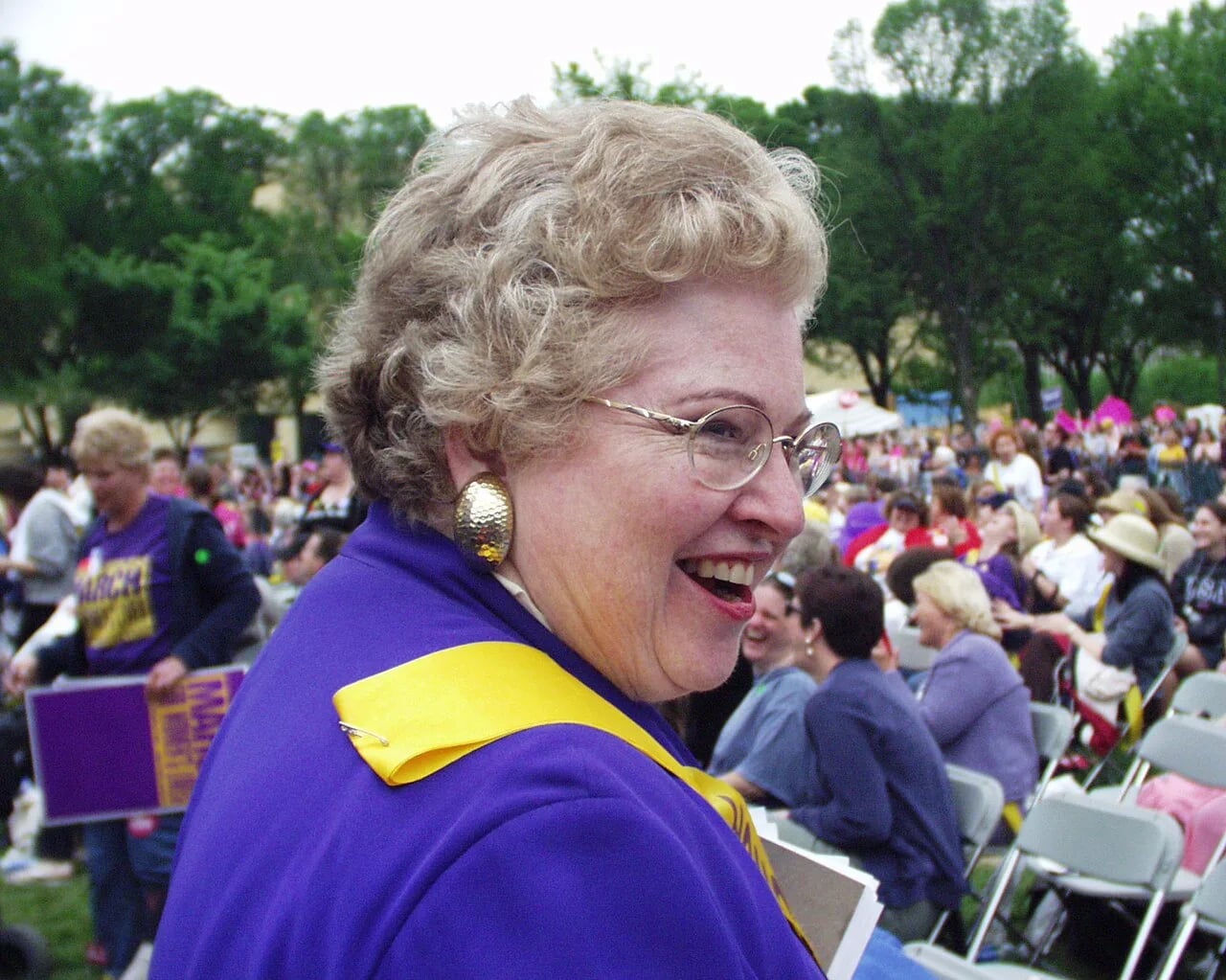 Porträt von Sarah Weddington (1945–2021) – Gedenkseite