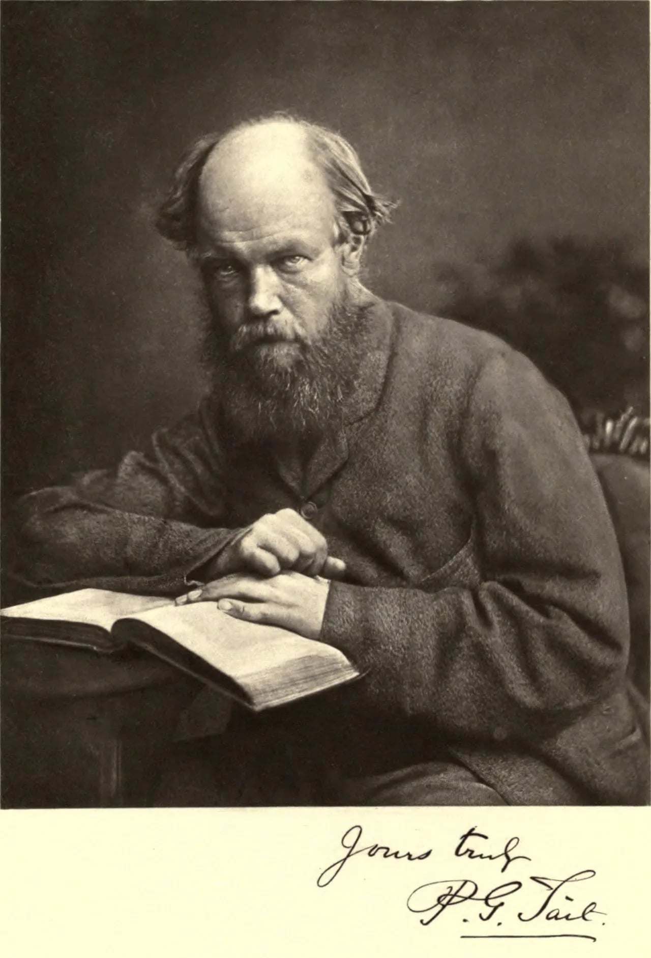 Porträt von Peter Guthrie Tait (1831–1901) – Gedenkseite
