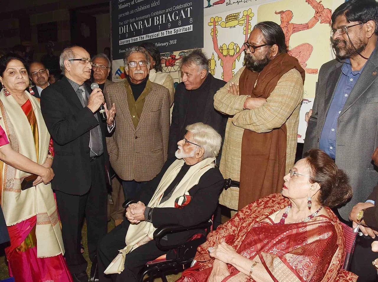 Portrait of Satish Gujral (1925–2020) – memorial page