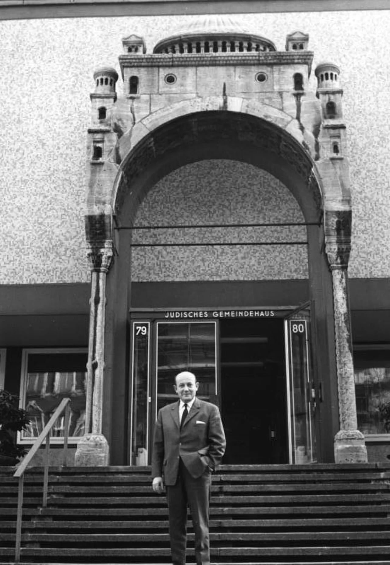Portrait of Heinz Galinski (1912–1992) – memorial page