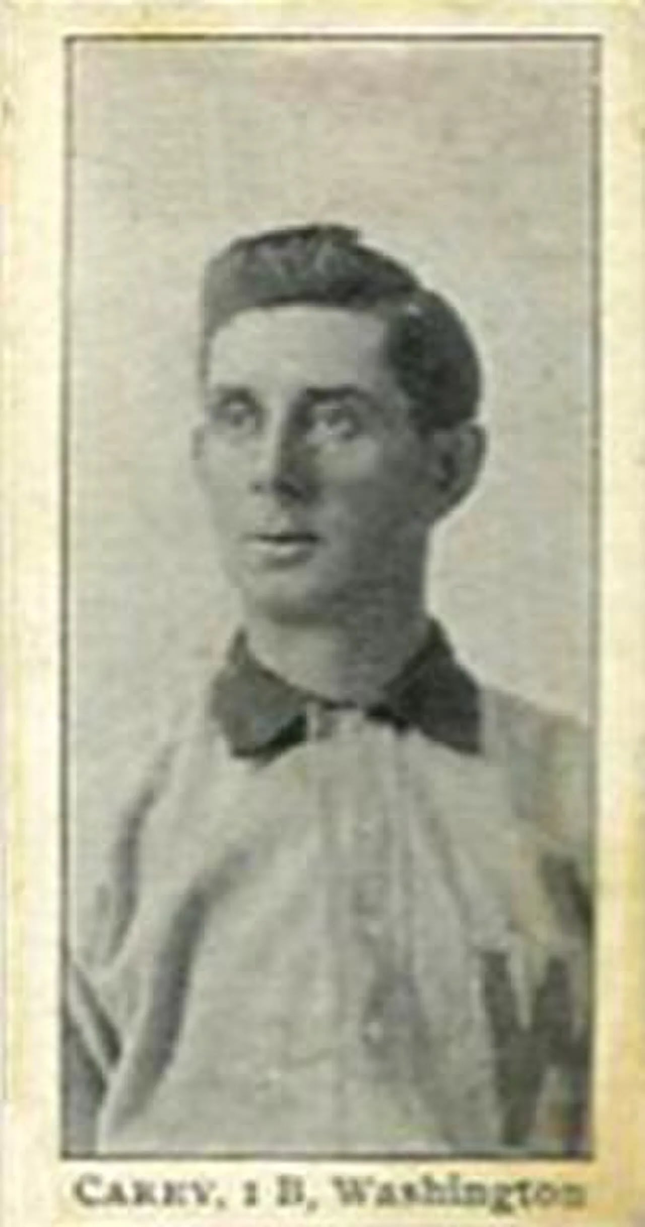 Porträt von Scoops Carey (1870–1916) – Gedenkseite