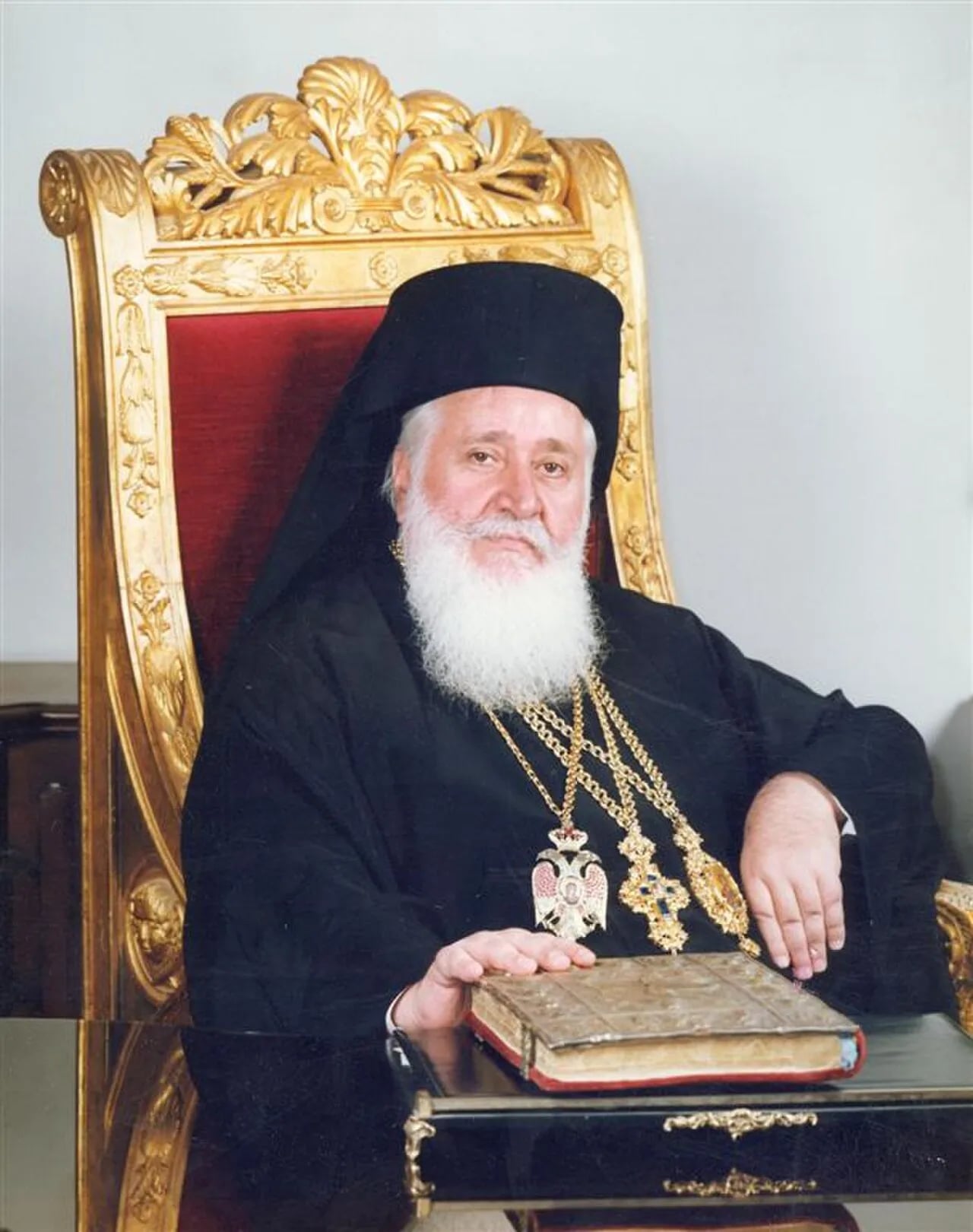 Portrait of Chrysostomos I. (1927–2007) – memorial page