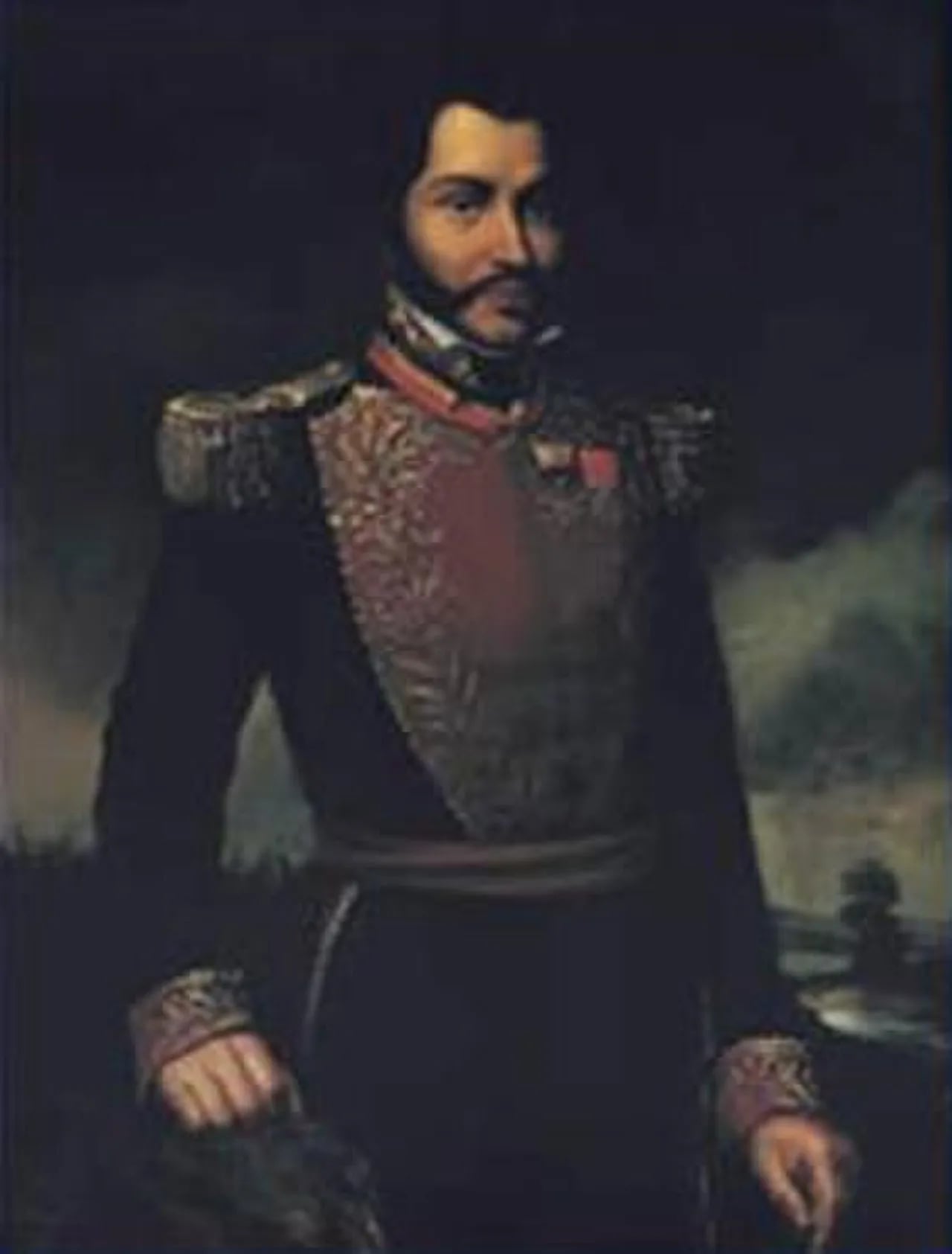 Portrait of José Francisco Bermúdez (1782–1831) – memorial page