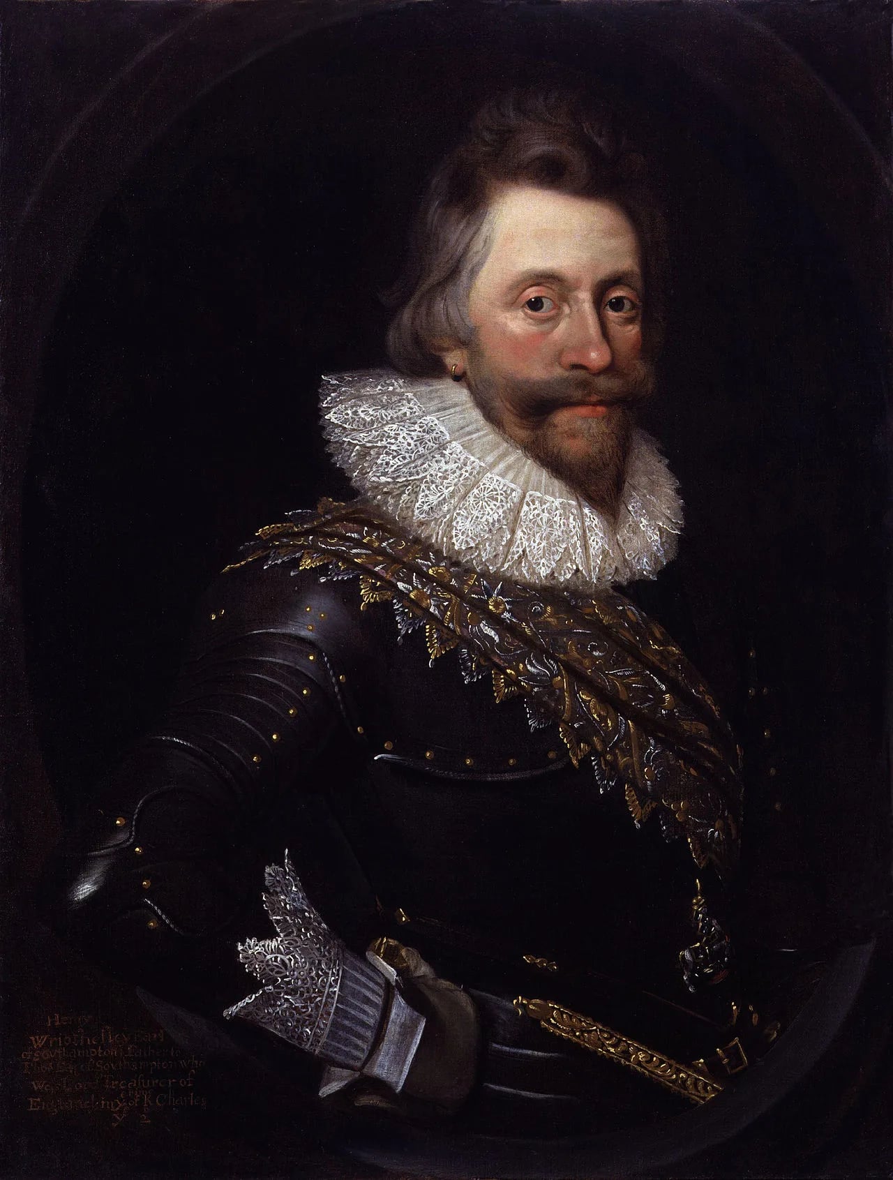 Portrait of Henry Wriothesley, 3. Earl of Southampton (1573–1624) – memorial page