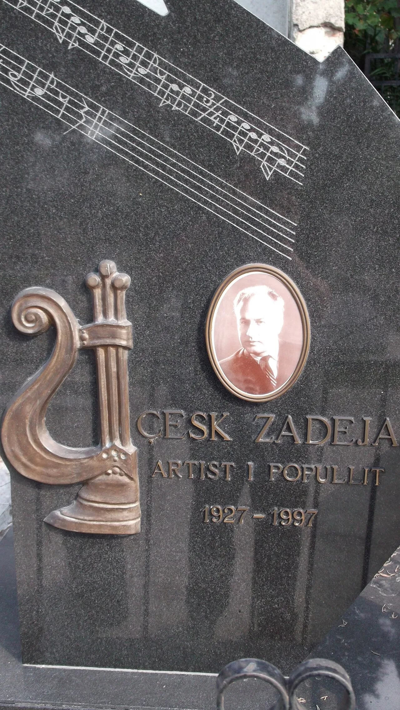 Portrait of Çesk Zadeja (1927–1997) – memorial page