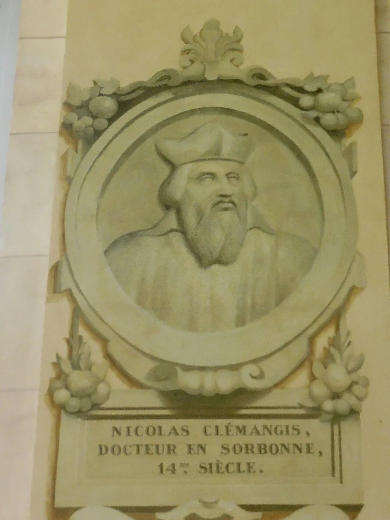 Portrait of Nicolas de Clamanges (1363–1437) – memorial page