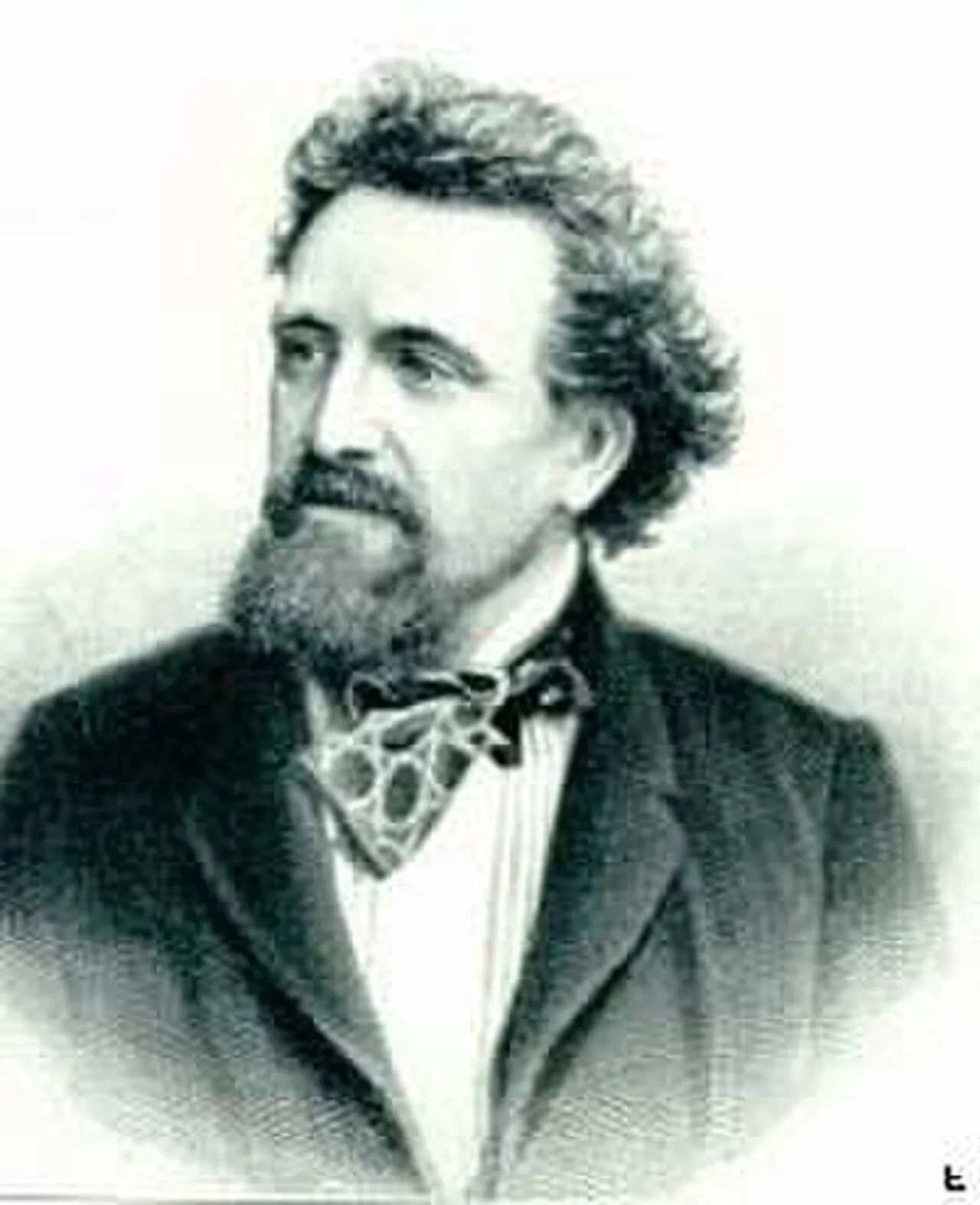 Porträt von Hermann Lingg (1820–1905) – Gedenkseite