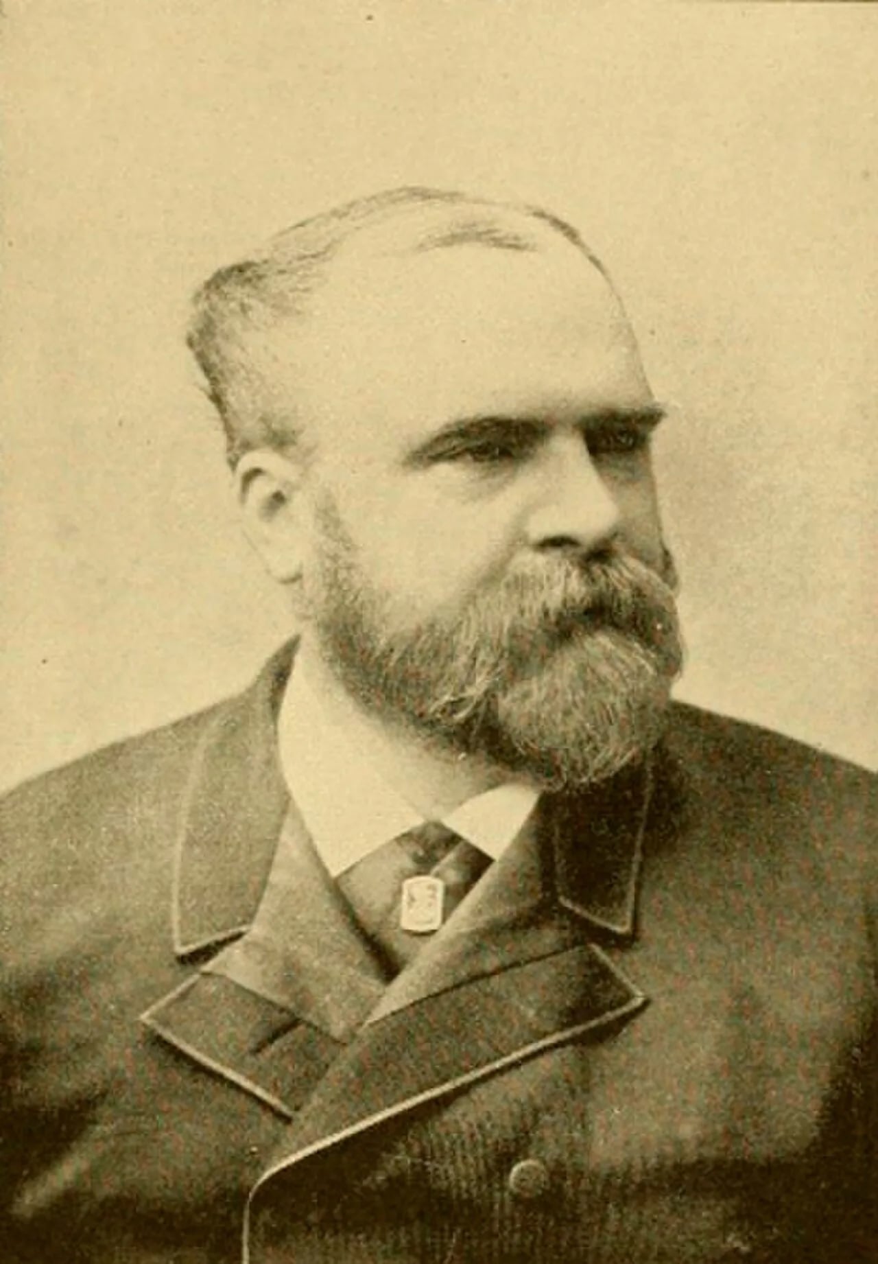 Porträt von Sebastian Bach Mills (1839–1898) – Gedenkseite
