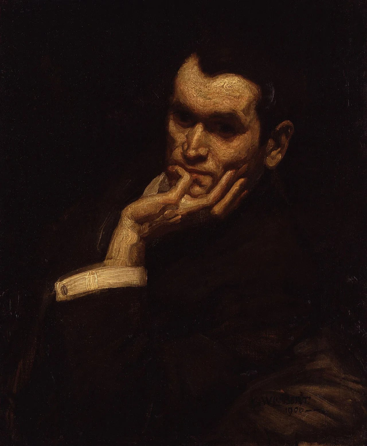 Porträt von Francis Derwent Wood (1871–1926) – Gedenkseite