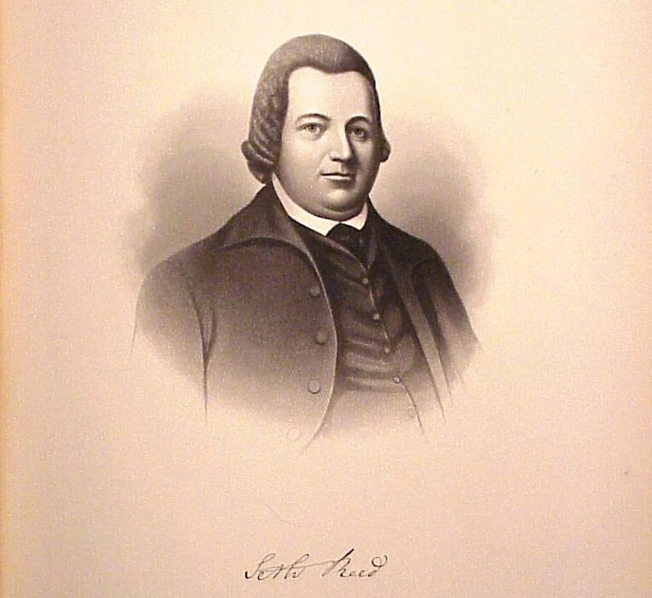 Porträt von Seth Read (1746–1797) – Gedenkseite