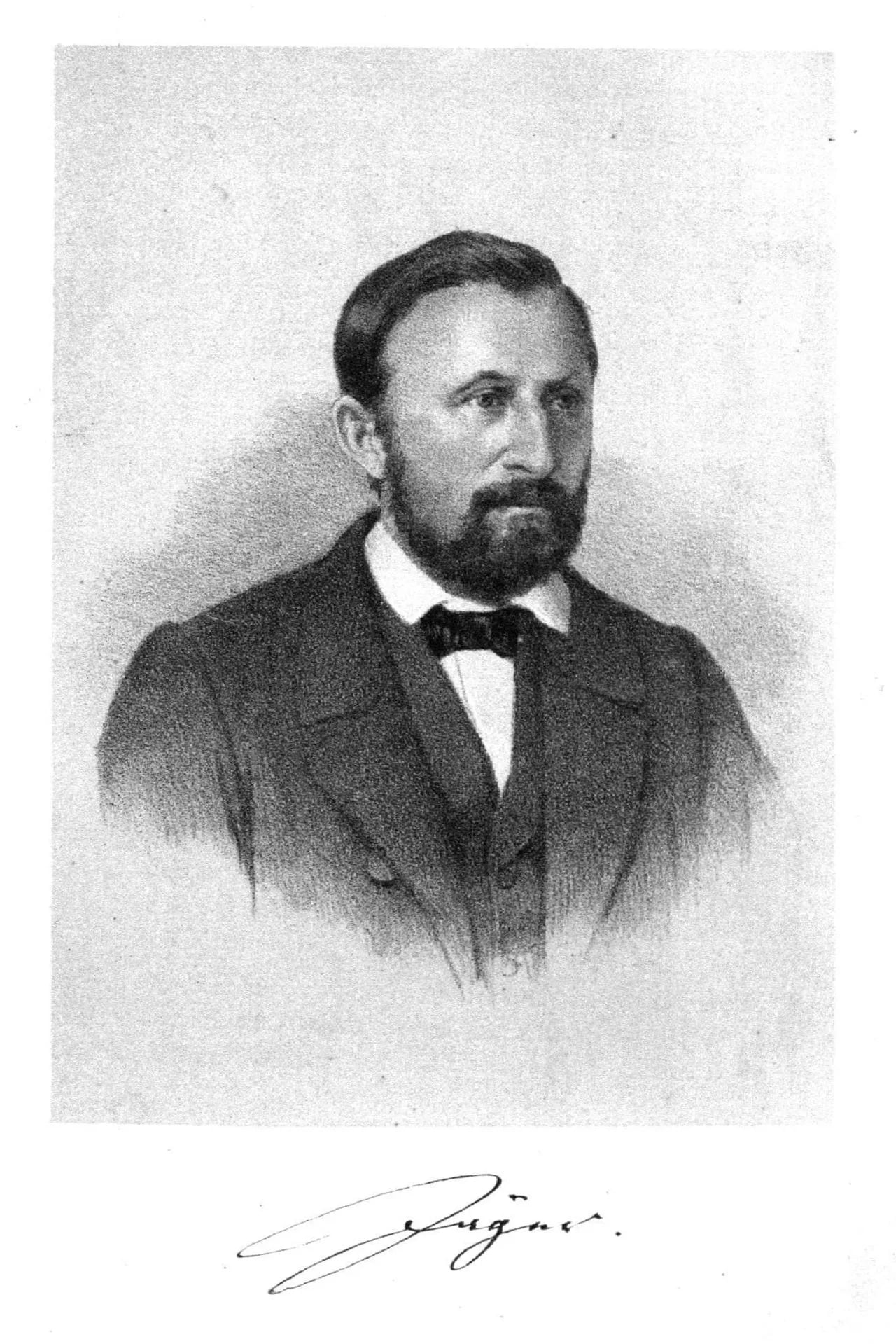 Porträt von Hermann Jäger (1815–1890) – Gedenkseite