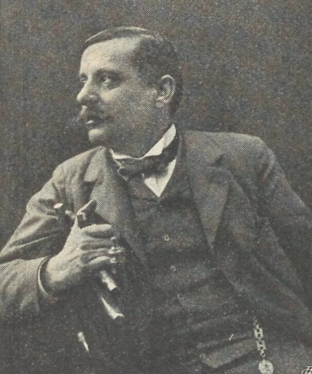 Porträt von Seweryn Bieszczad (1852–1923) – Gedenkseite