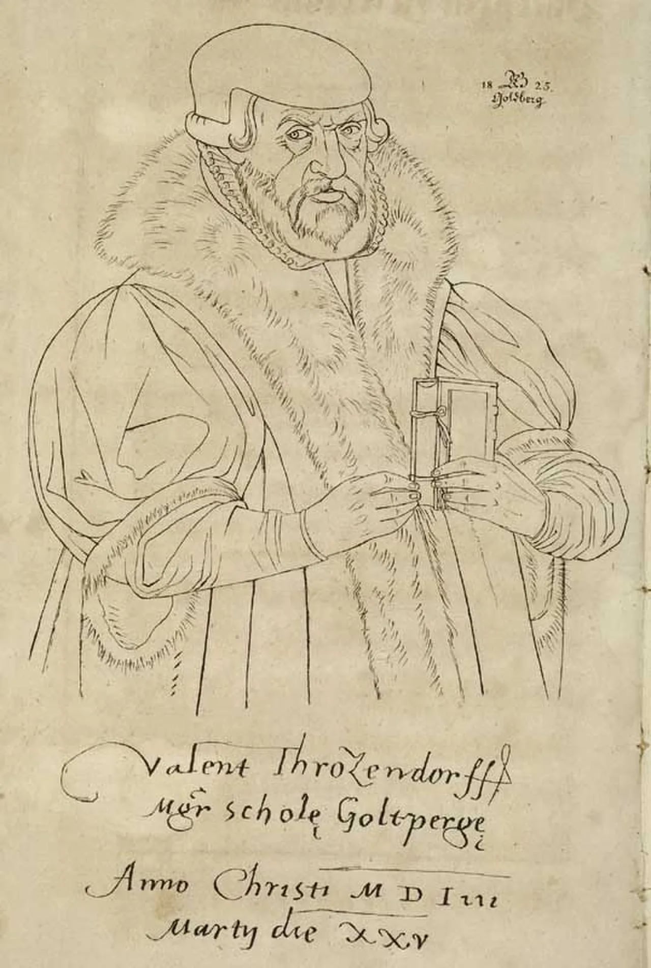 Portrait of Valentin Friedland (1490–1556) – memorial page
