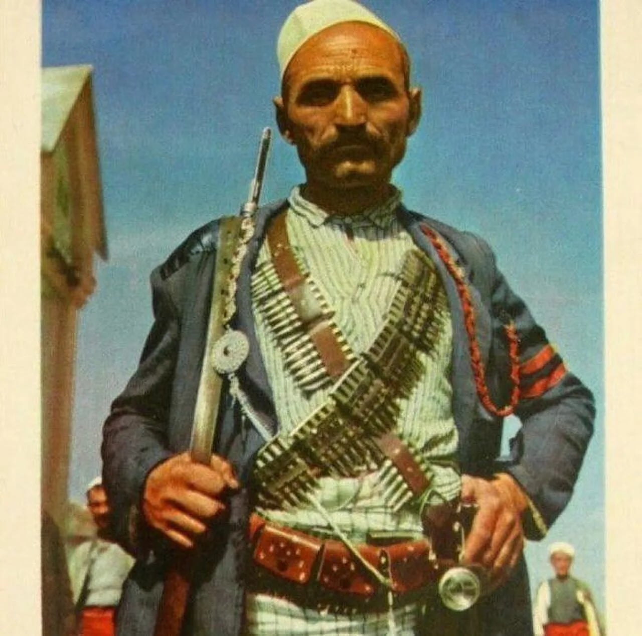 Porträt von Shaban Polluzha (1871–1945) – Gedenkseite