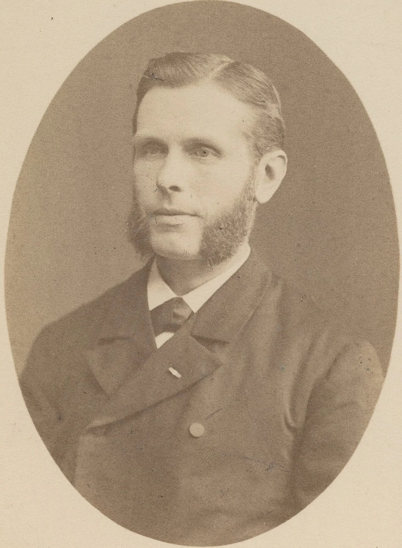 Porträt von Petrus de Boer (1841–1890) – Gedenkseite