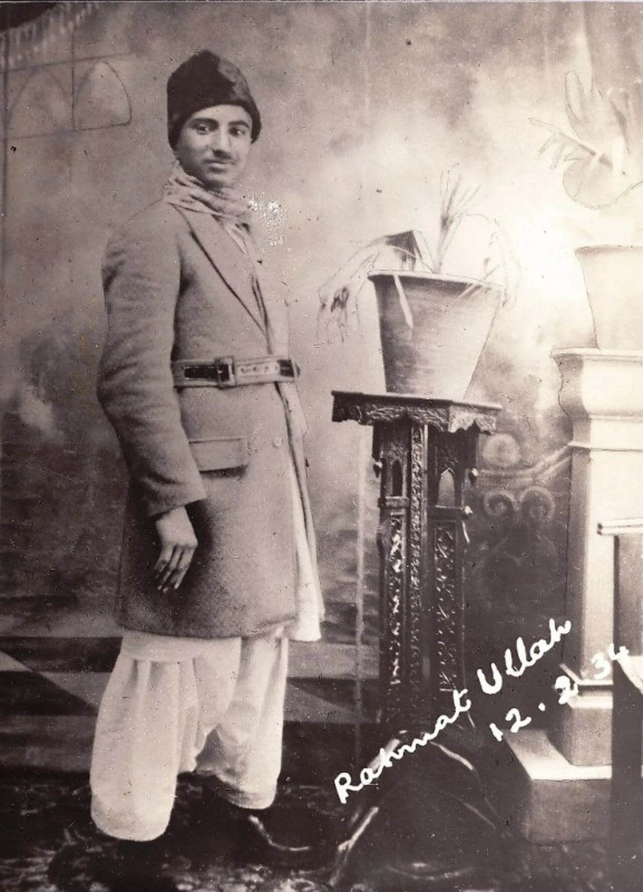 Portrait of Shahzada Rehmatullah Khan Saddozai (1919–1992) – memorial page