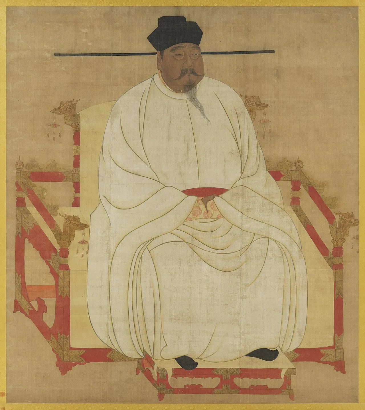 Porträt von Song Taizu (927–976) – Gedenkseite