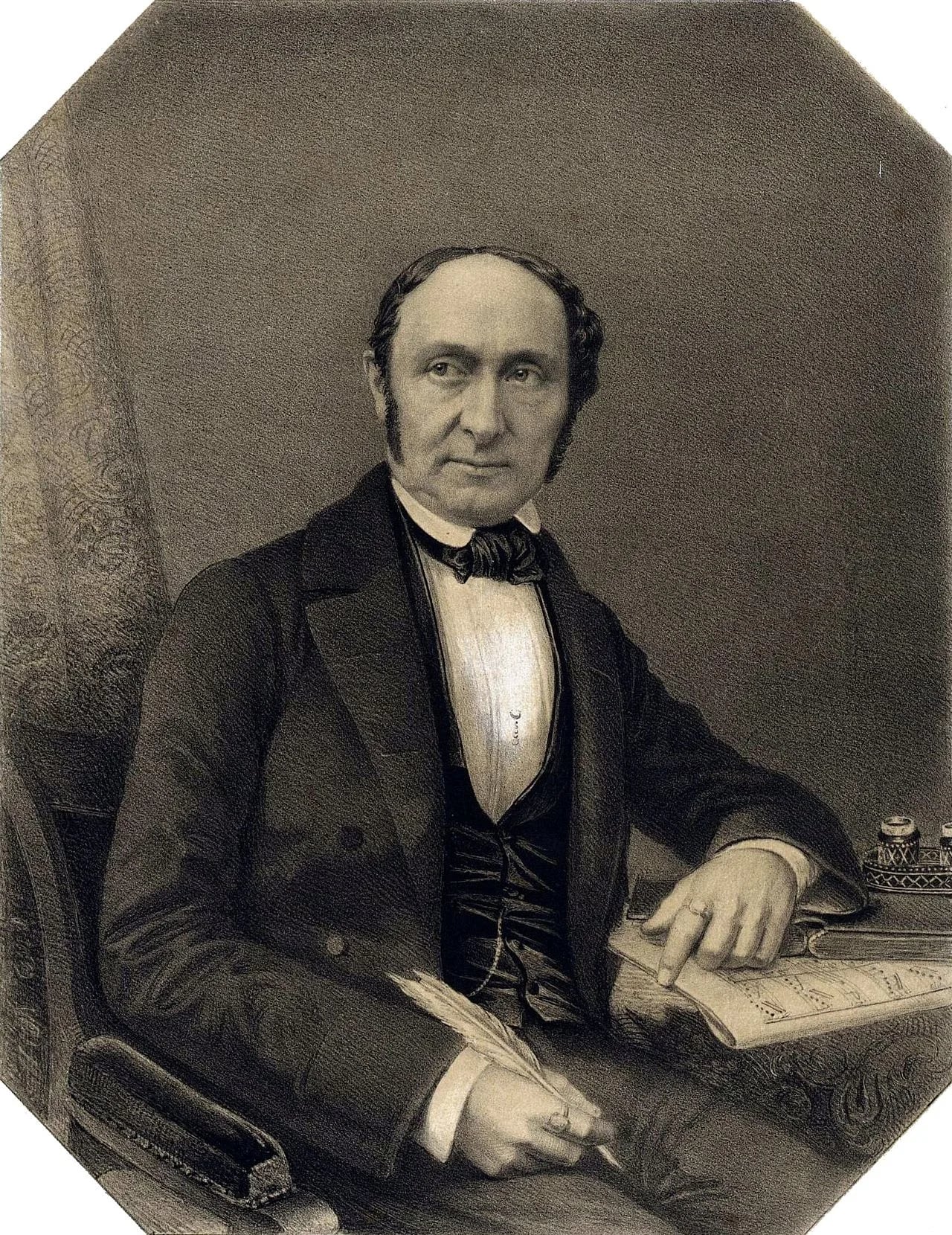 Porträt von Ernst Julius Otto (1804–1877) – Gedenkseite