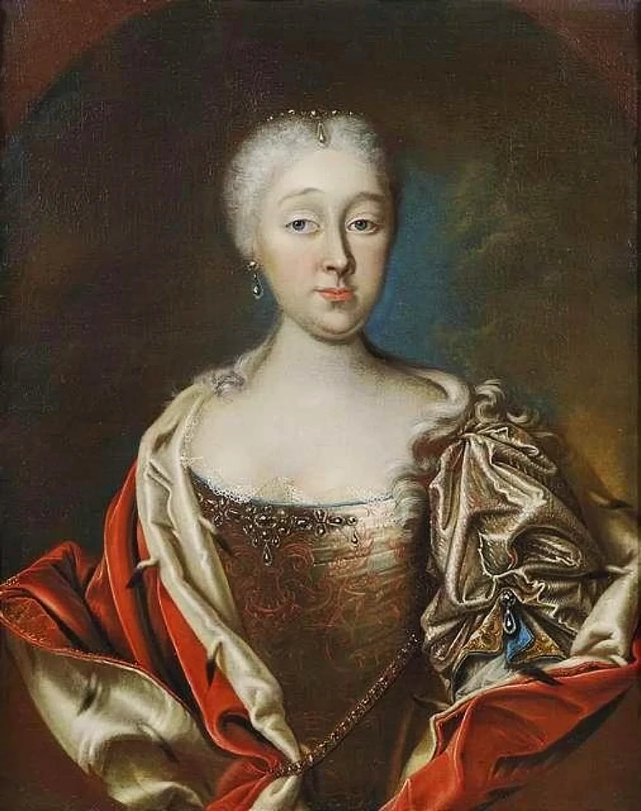 Porträt von Luise Dorothea von Sachsen-Meiningen (1710–1767) – Gedenkseite
