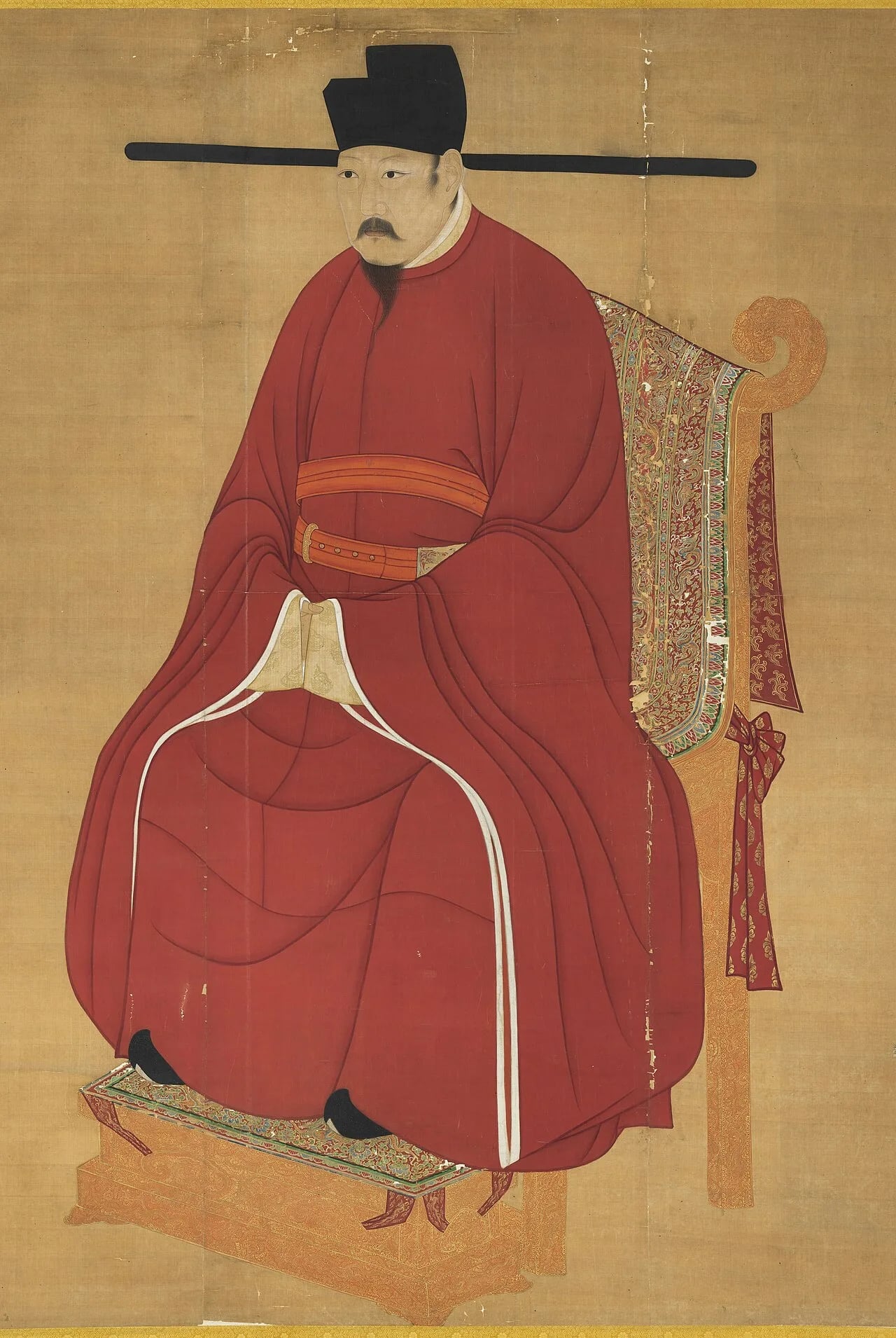 Porträt von Renzong von Song (1010–1063) – Gedenkseite