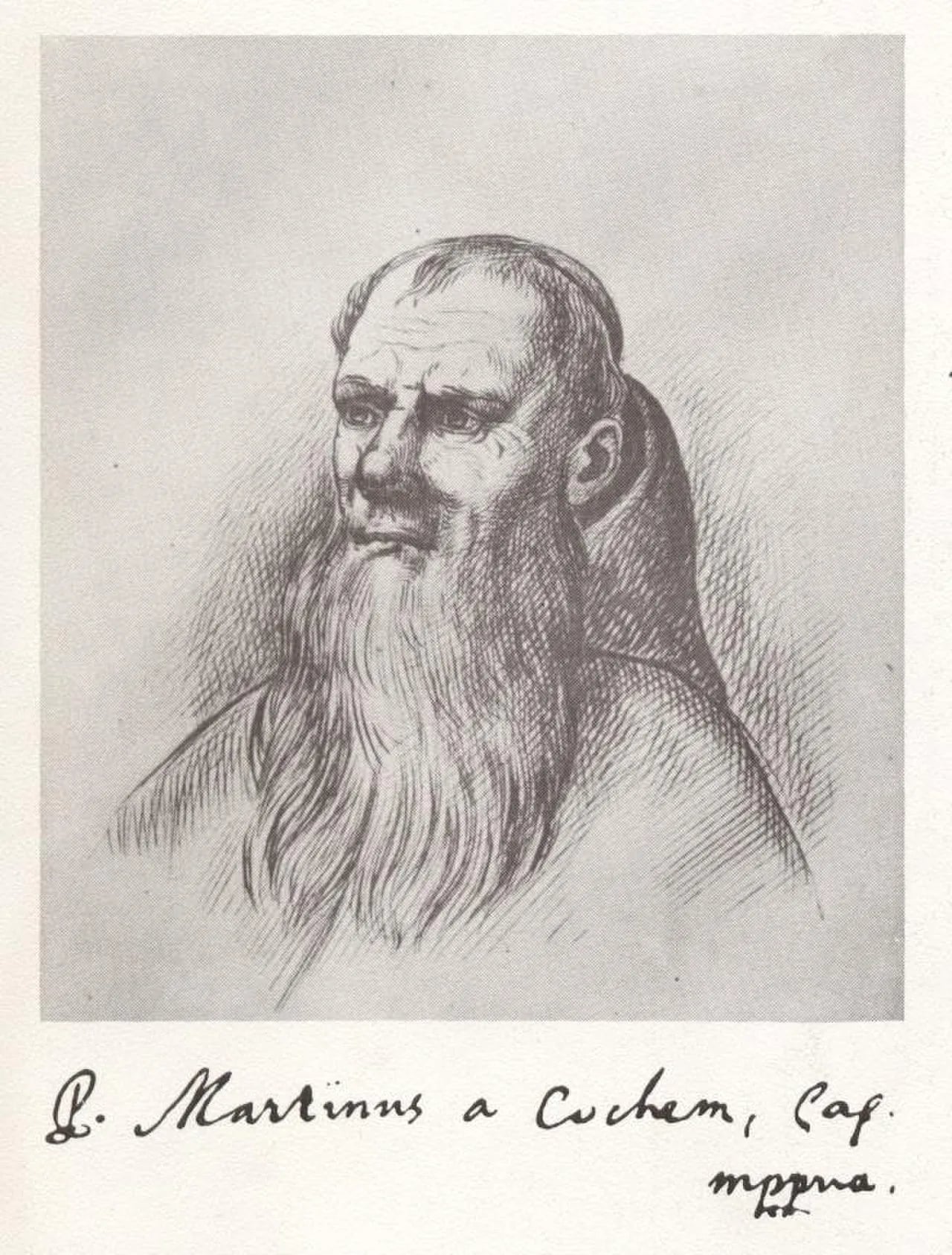 Porträt von Martin von Cochem (1634–1712) – Gedenkseite
