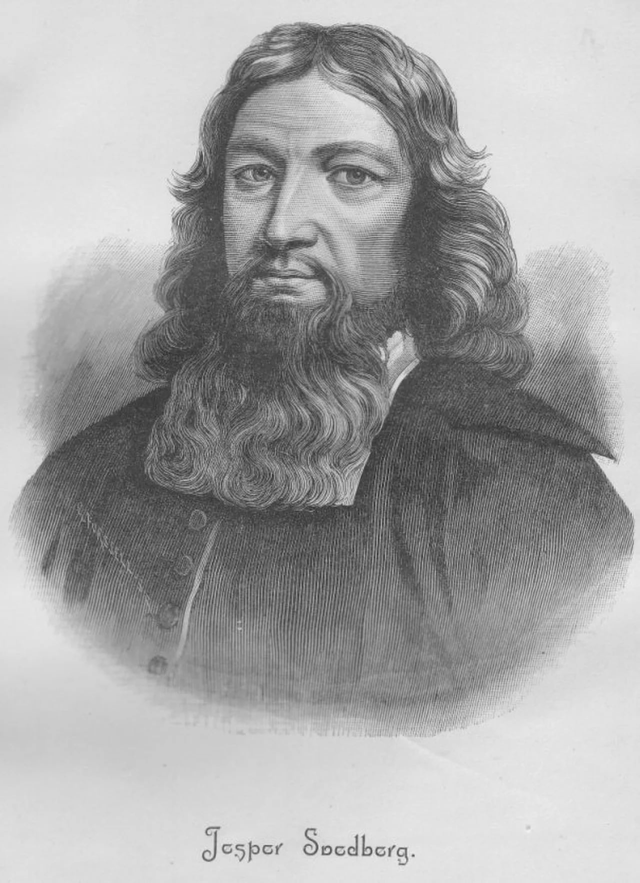 Porträt von Jesper Swedberg (1653–1735) – Gedenkseite