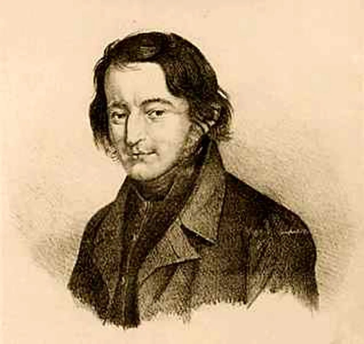 Porträt von Friedrich Ludwig Weidig (1791–1837) – Gedenkseite