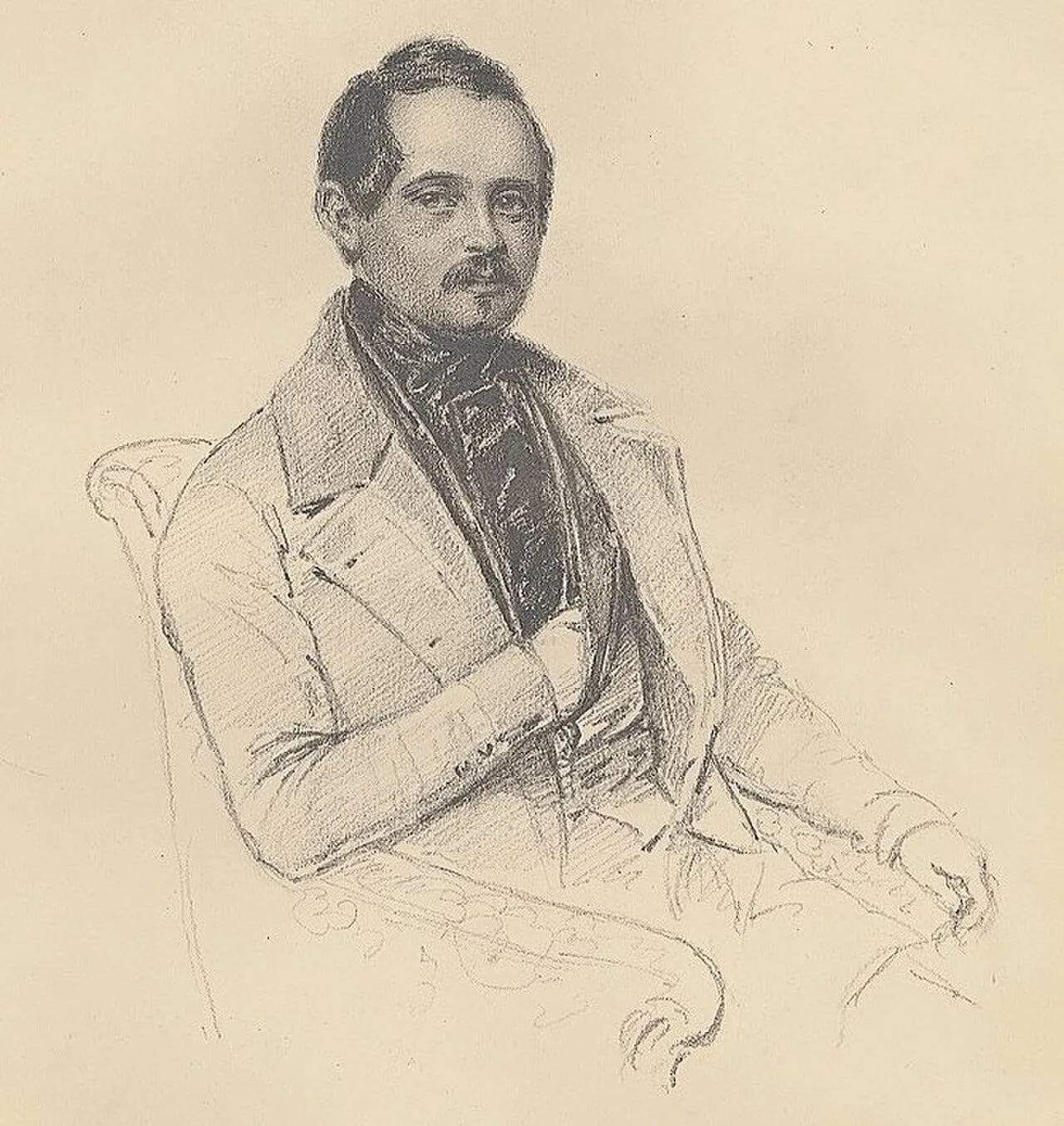 Porträt von Viktor von Düben (1818–1867) – Gedenkseite