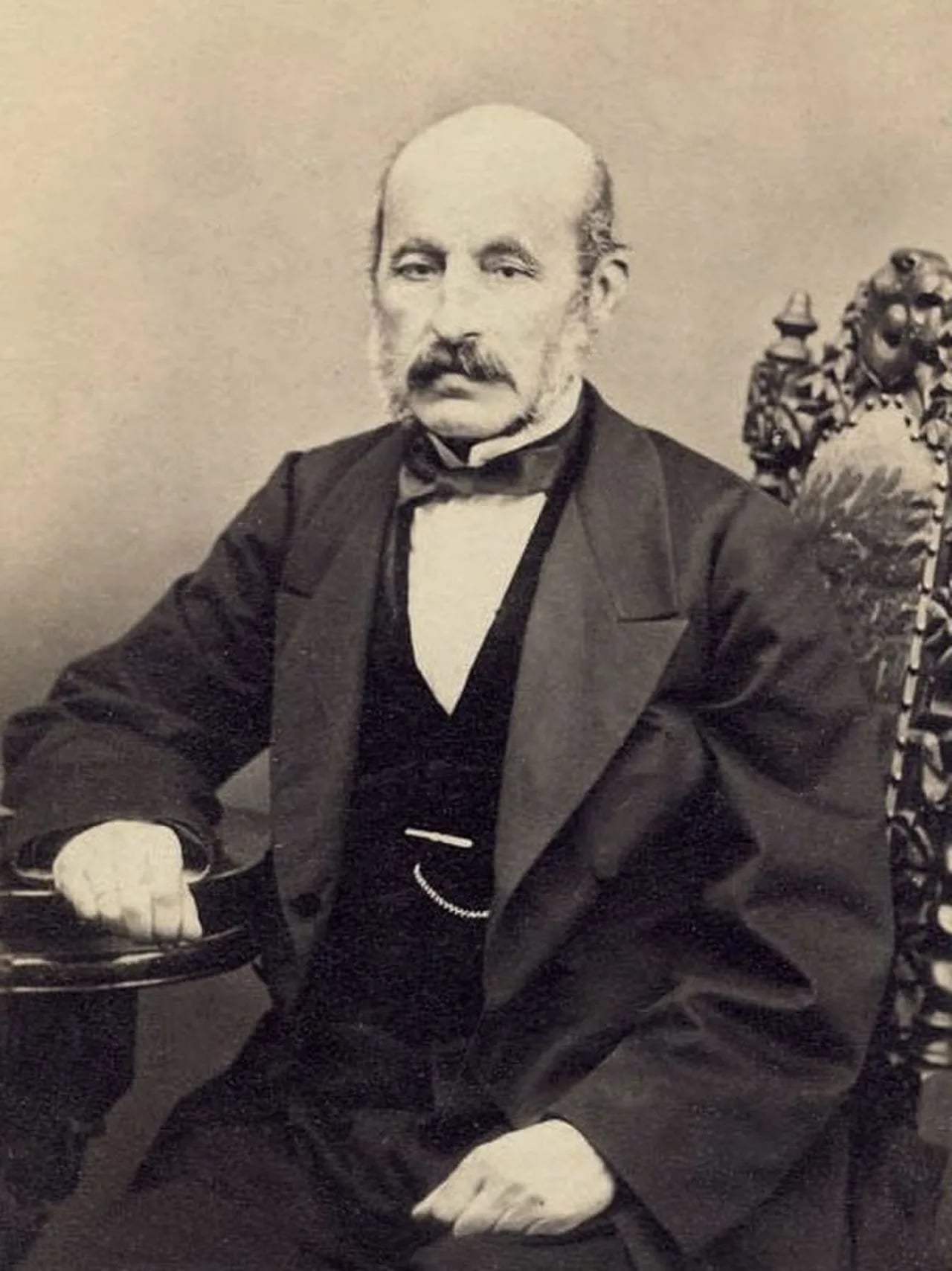 Porträt von Petrache Poenaru (1799–1875) – Gedenkseite