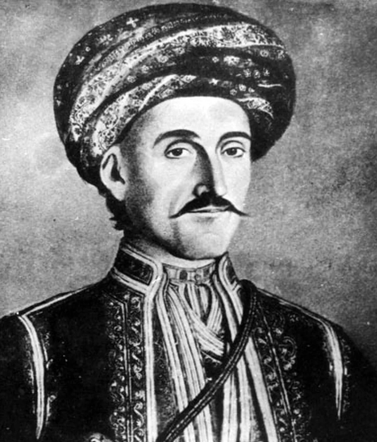 Porträt von Jevrem Obrenović (1790–1856) – Gedenkseite