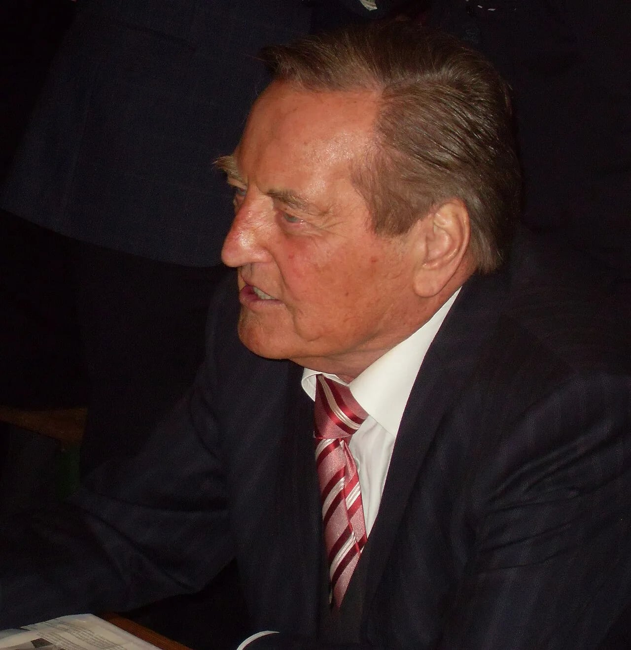 Portrait of Gerhard Mayer-Vorfelder (1933–2015) – memorial page