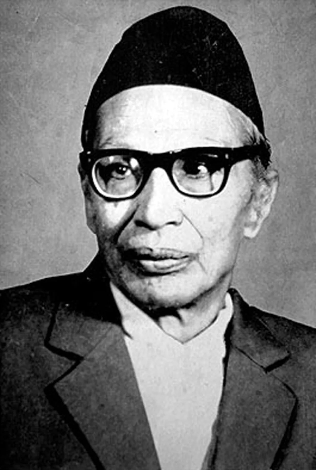 Portrait of Siddhicharan Shrestha (1912–1992) – memorial page