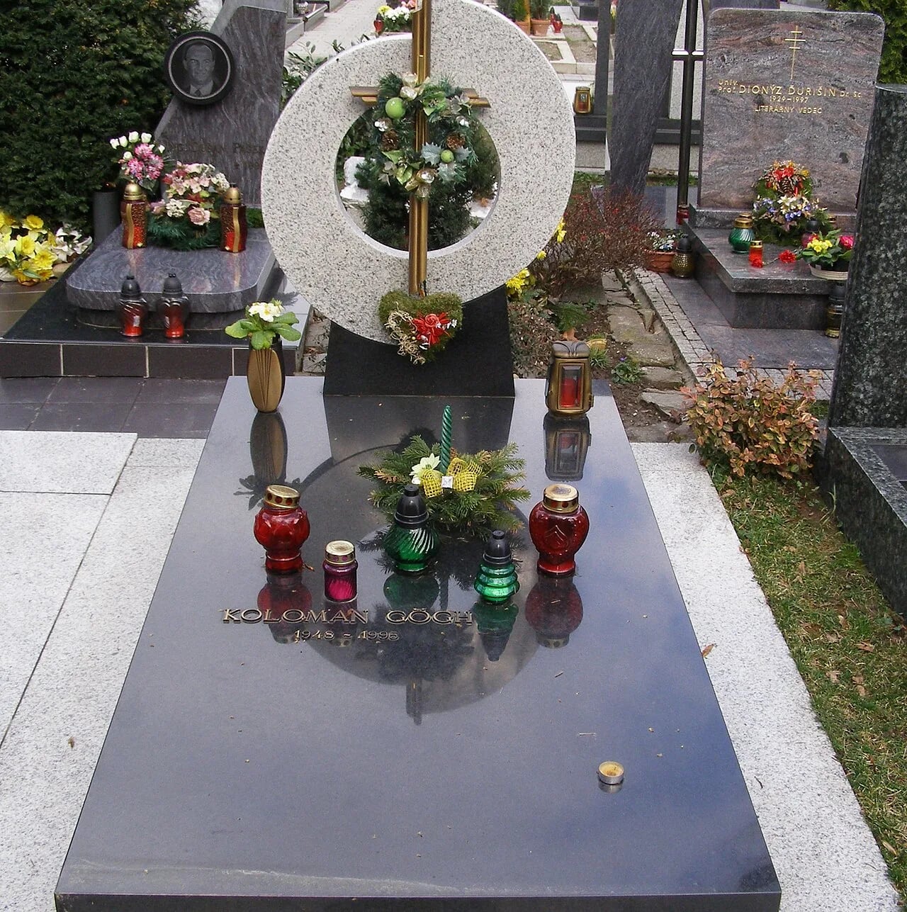Porträt von Koloman Gögh (1948–1995) – Gedenkseite