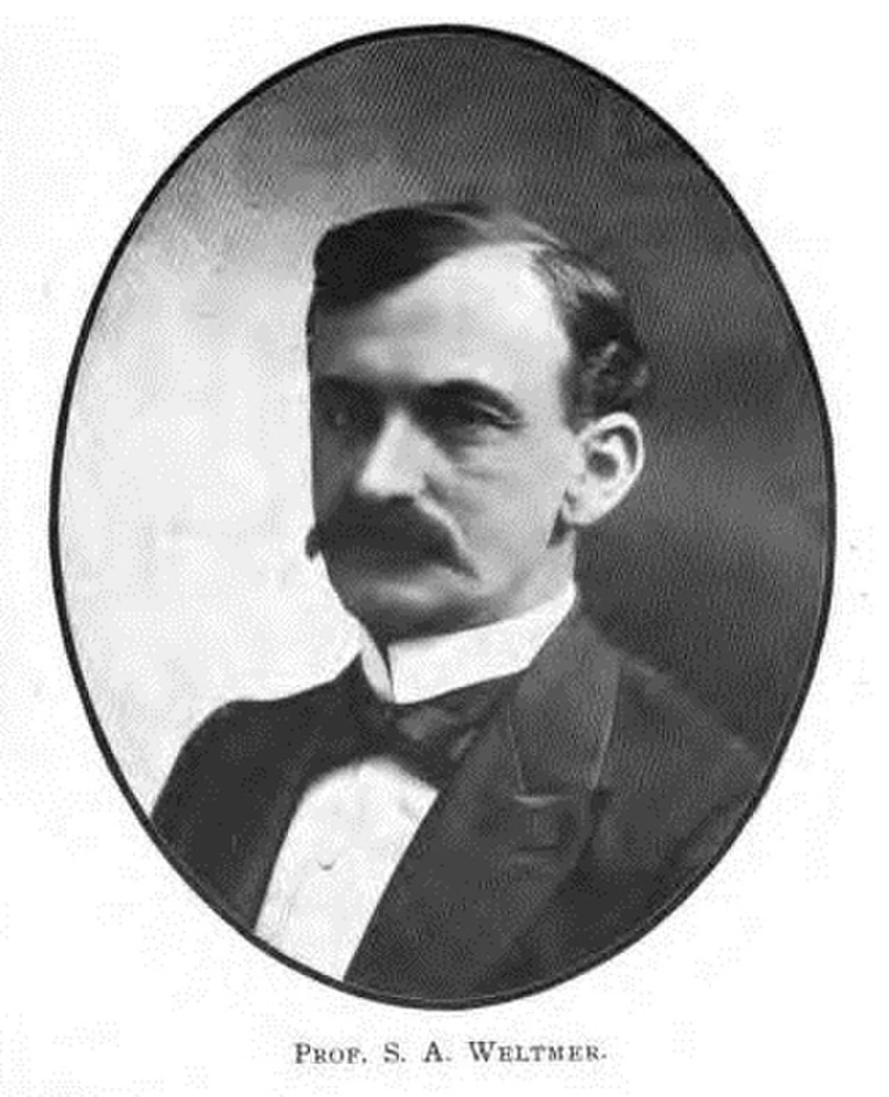 Portrait of Sidney Abram Weltmer (1858–1930) – memorial page