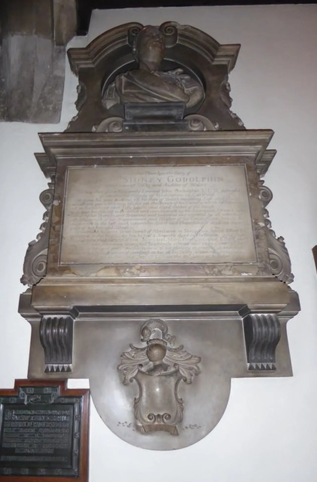 Porträt von Sidney Godolphin (1652–1732) – Gedenkseite