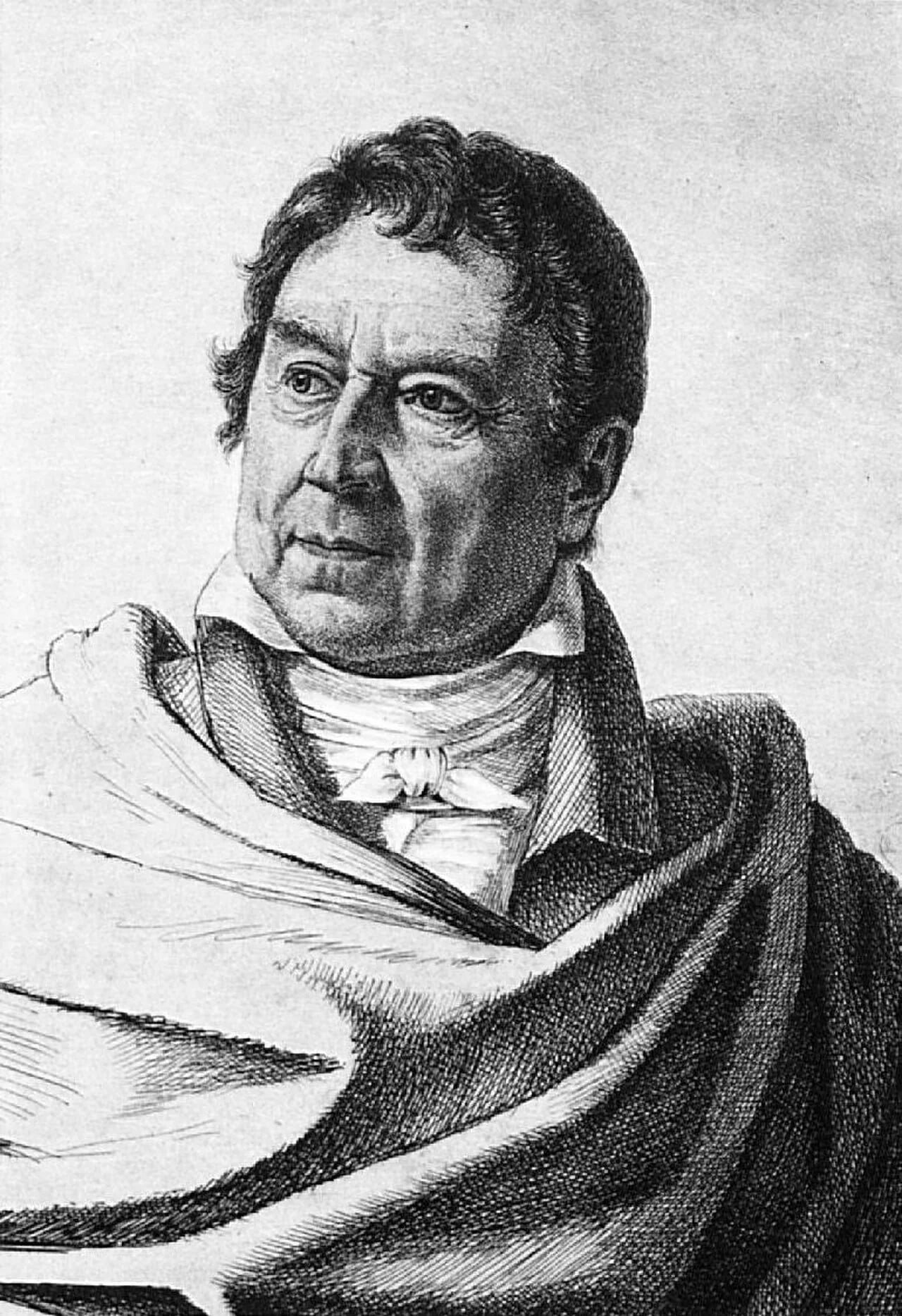 Porträt von Georg Friedrich Benecke (1762–1844) – Gedenkseite