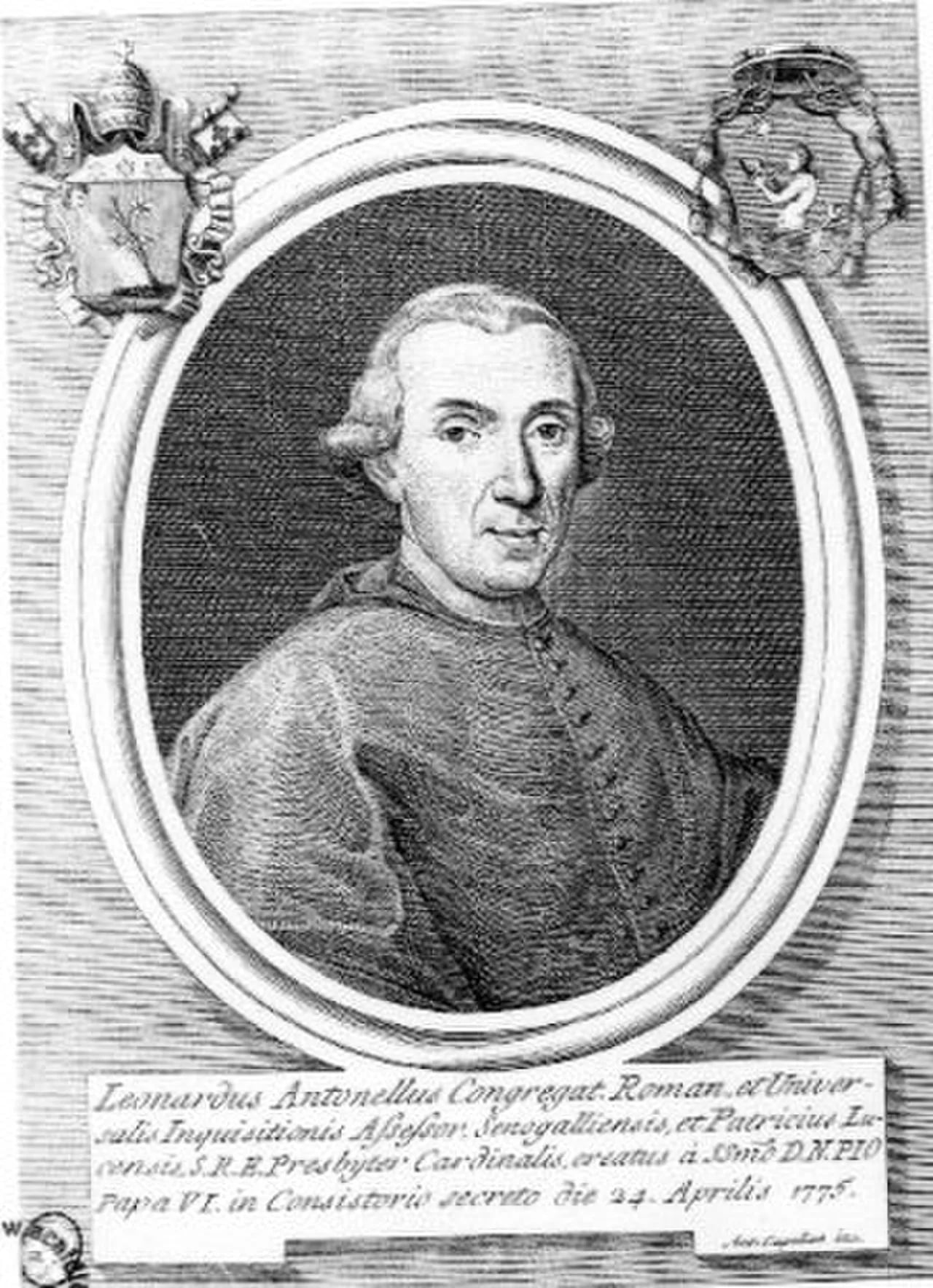 Portrait of Leonardo Antonelli (1730–1811) – memorial page