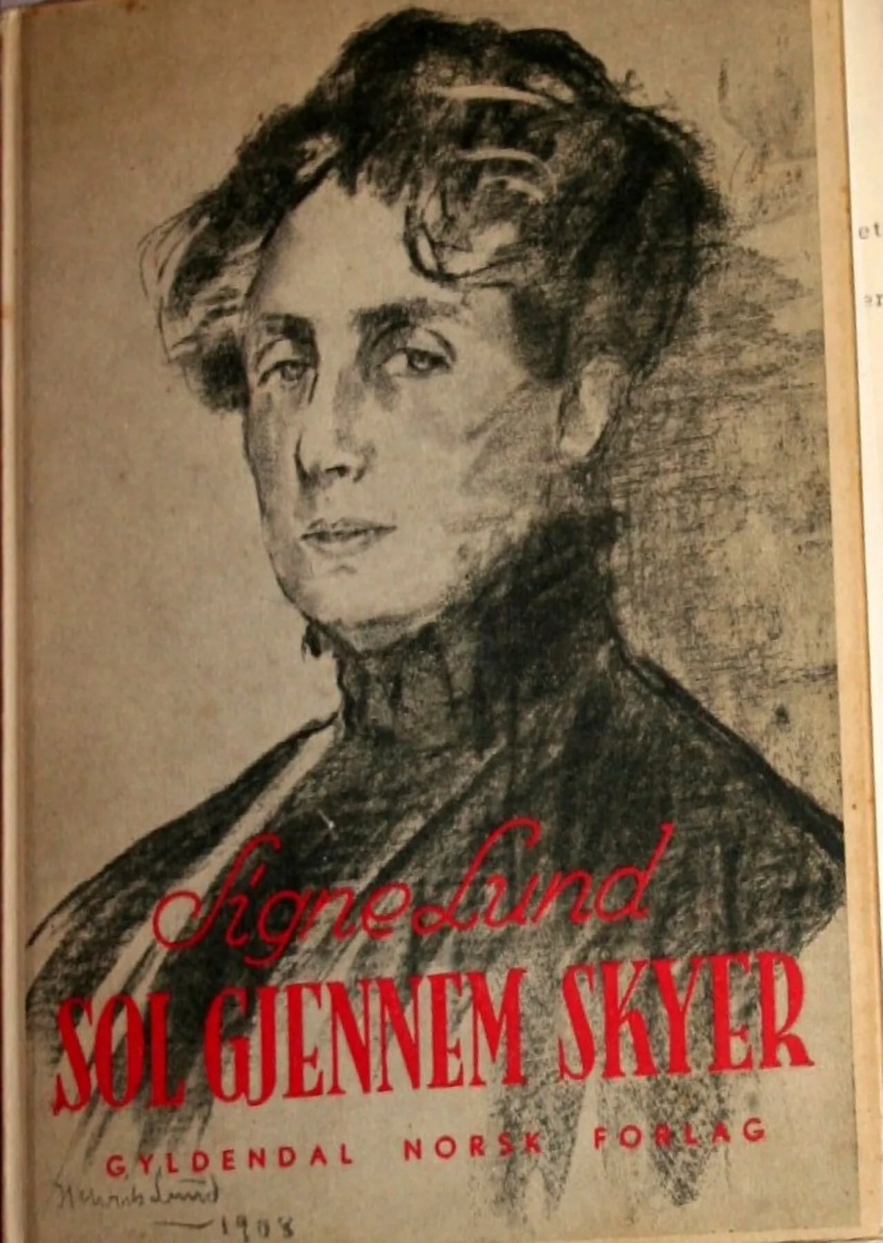 Portrait of Signe Lund (1868–1950) – memorial page