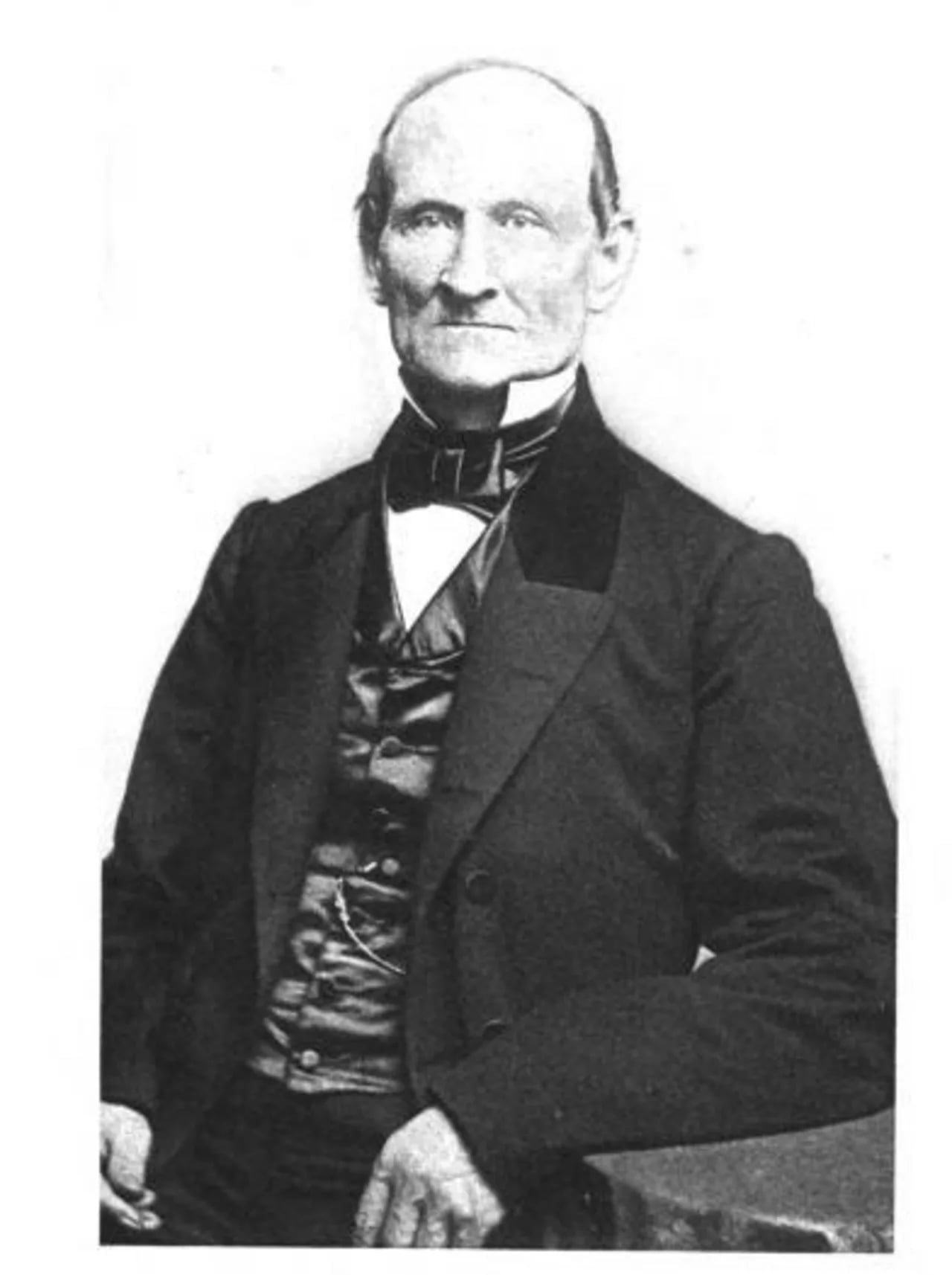 Porträt von Silas Peirce (1793–1879) – Gedenkseite