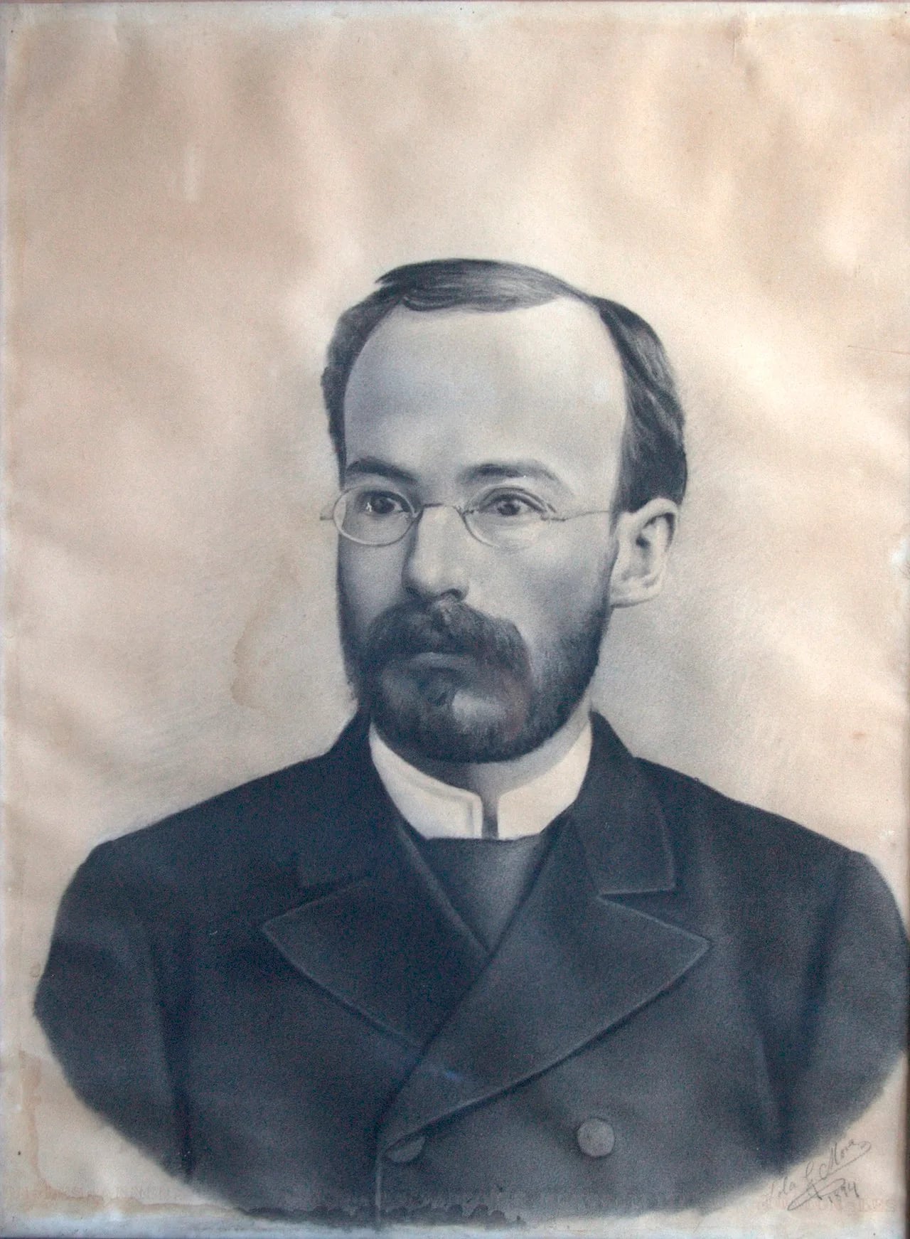 Porträt von Silvano Bores (1855–1903) – Gedenkseite