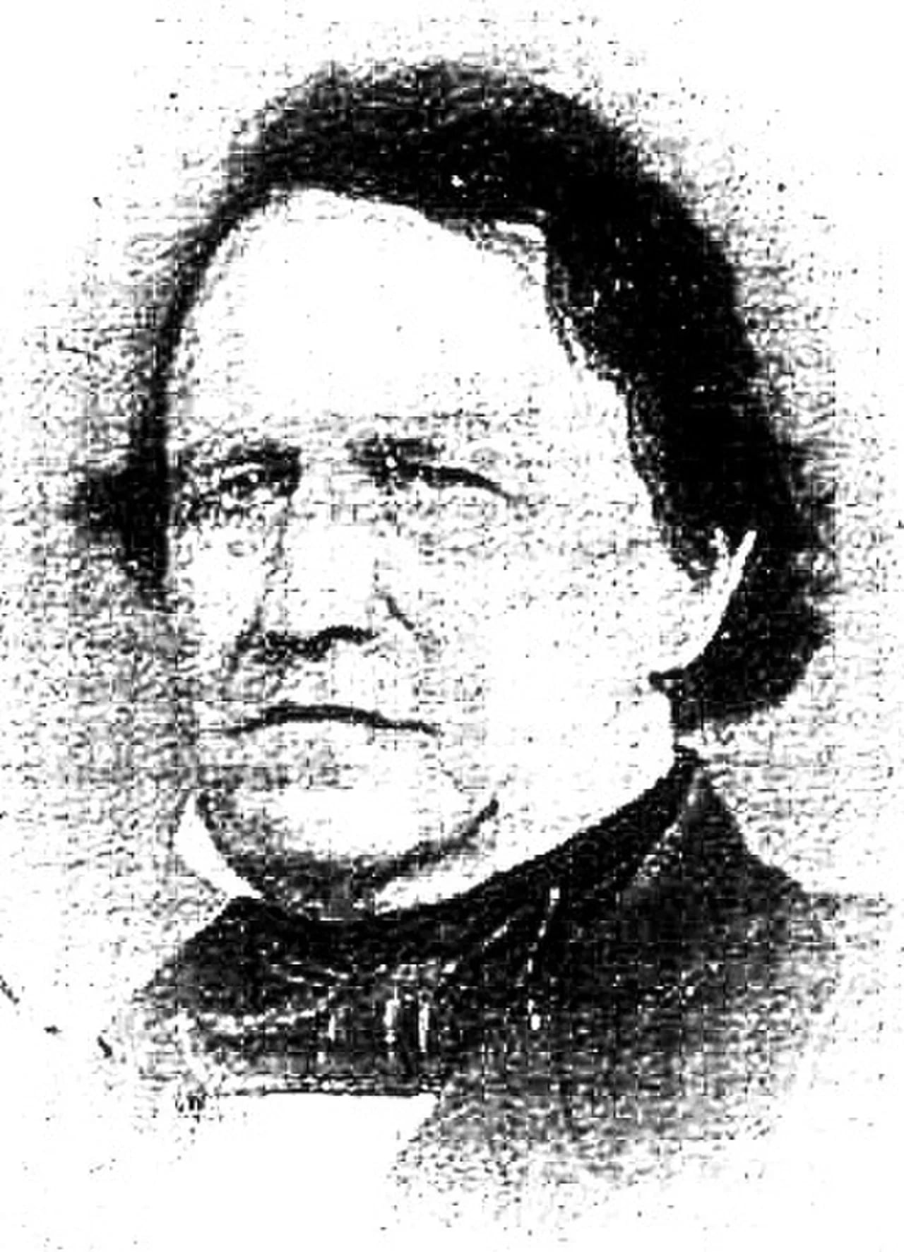 Porträt von Simeon Borden (1798–1856) – Gedenkseite