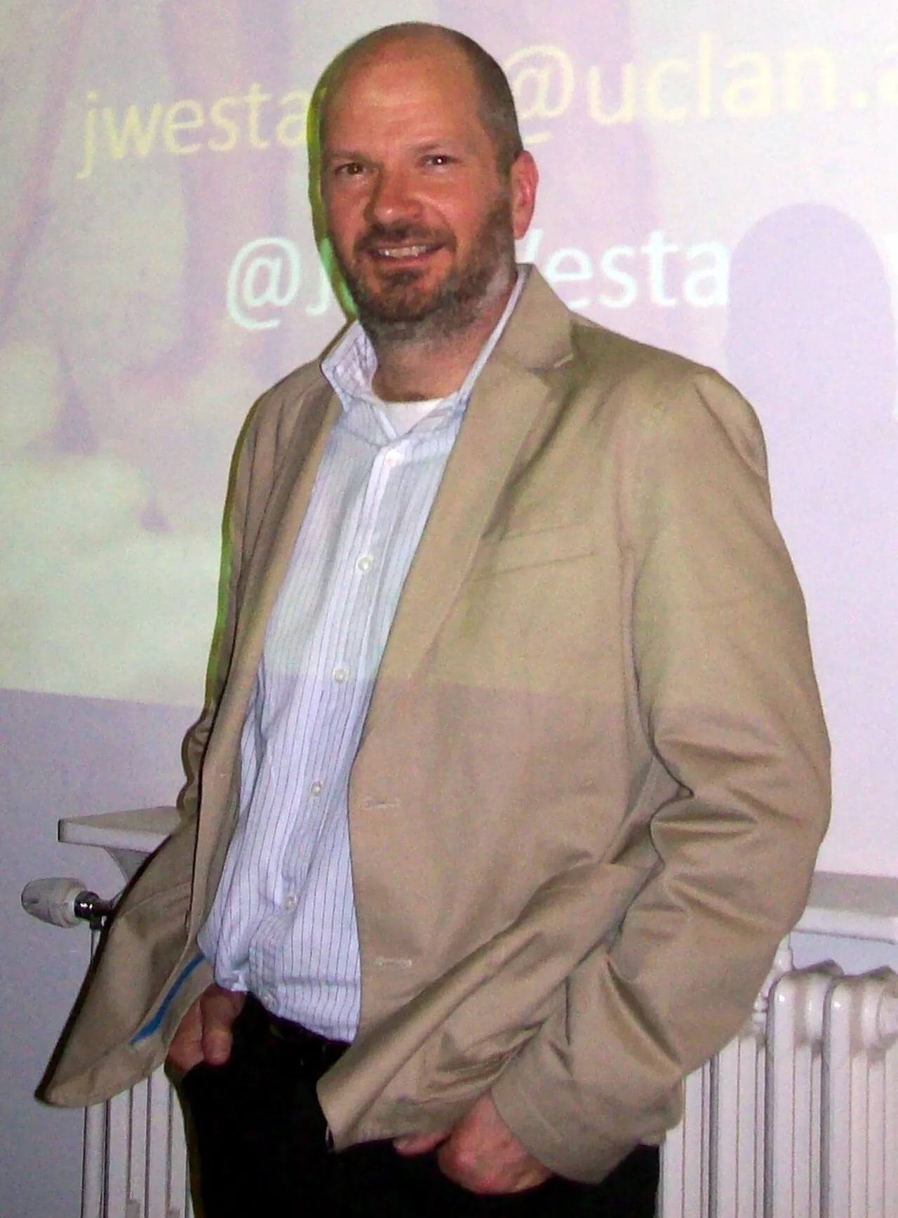 Porträt von Simon Bainbridge (1952–2021) – Gedenkseite